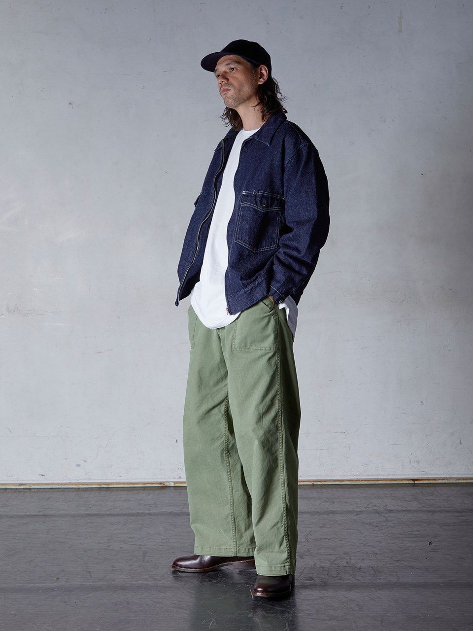 EGO TRIPPING - CYCLIST JACKET / デニムジャケット