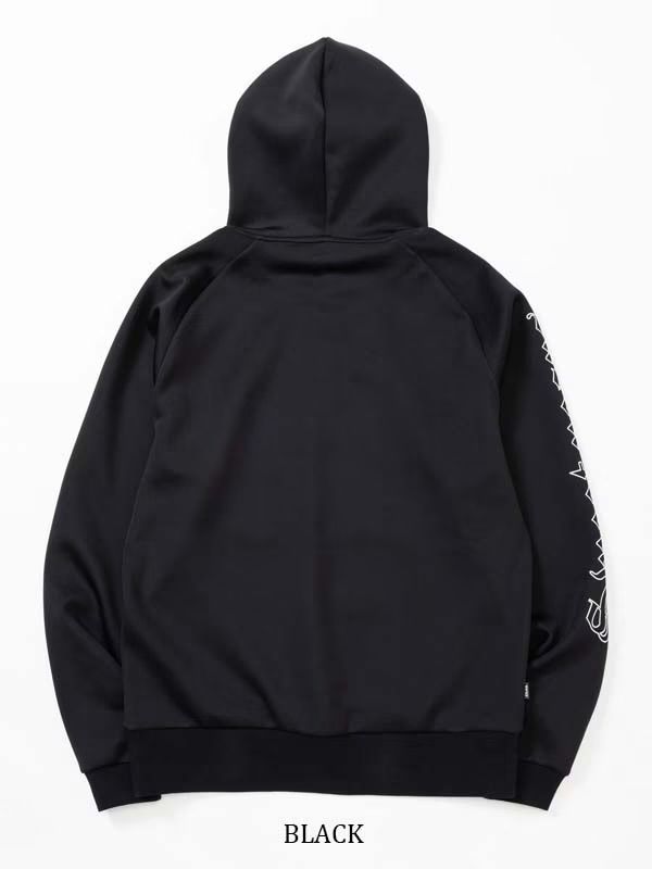 DOUBLE KNIT GOTHIC LOGO P/O HOODIE ブラック【SY32 by SWEET YEARS】