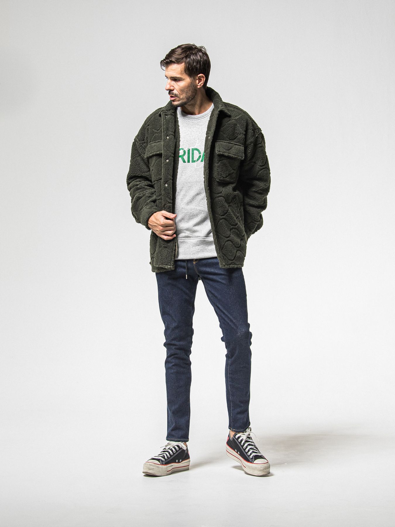 【予約品 8月31日(日) 締切】MICK DENIM JERSEY / ミック デニムジャージ / インディゴワンウォッシュ
