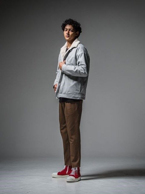 PAT WIDE EASY PANTS / イージーパンツ / ブラウン 【RESOUND CLOTHING】