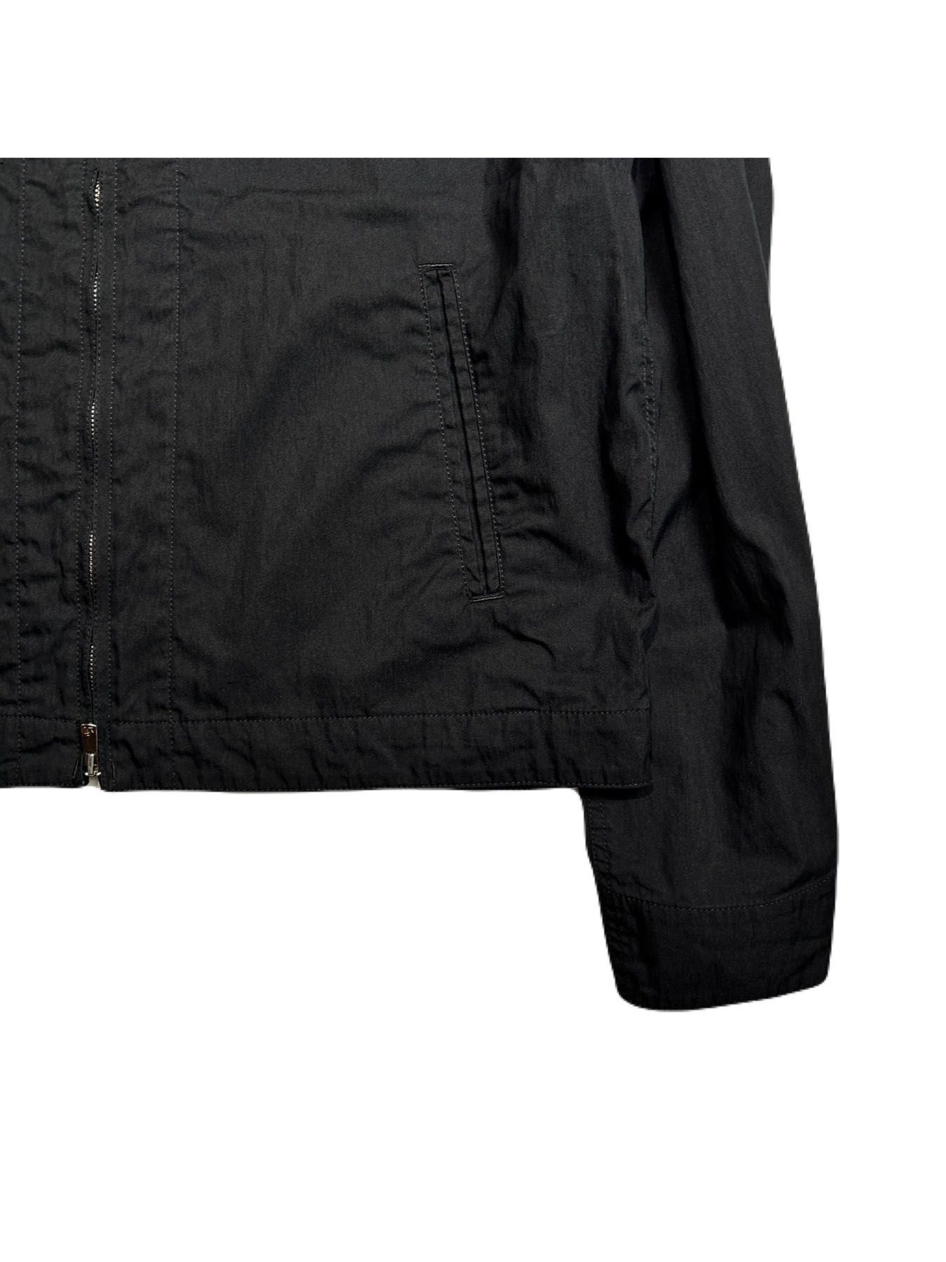 【予約品 8月10日(日) 締切 】C/N GABADINE JKT / コットン/ナイロン ギャバジンジャケット / ブラック