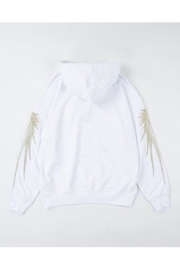 GOLD WING SWEAT PARKA パーカー / White 【BOY LONDON】