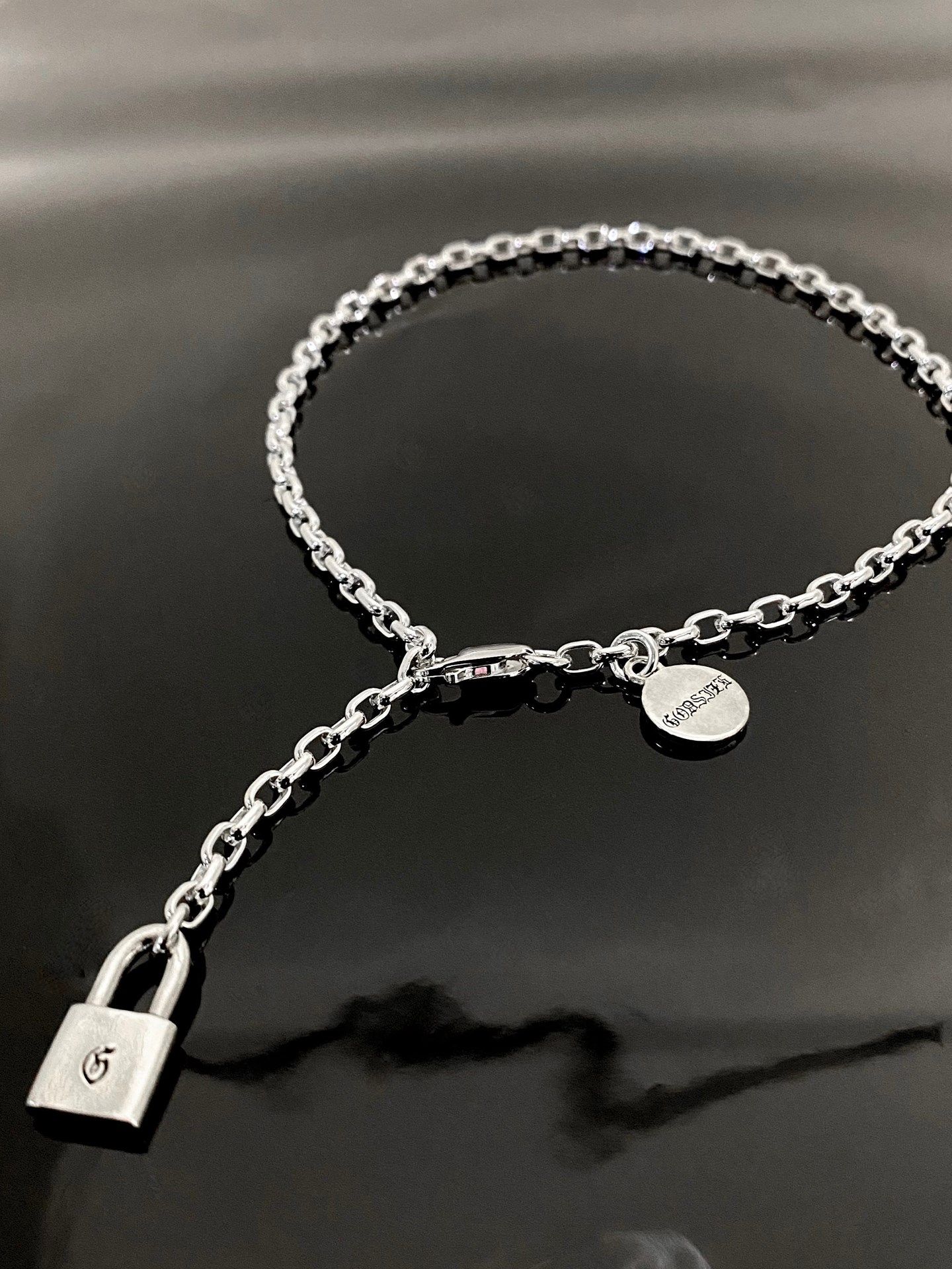《受注生産》  CHAIN ANKLET #2 [PADLOCK] / パドロック#2チェーンアンクレット / 注文から2～3週間後入荷予定
