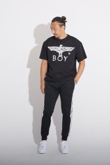HEART EAGLE TEE/ ブラック 【BOY LONDON】