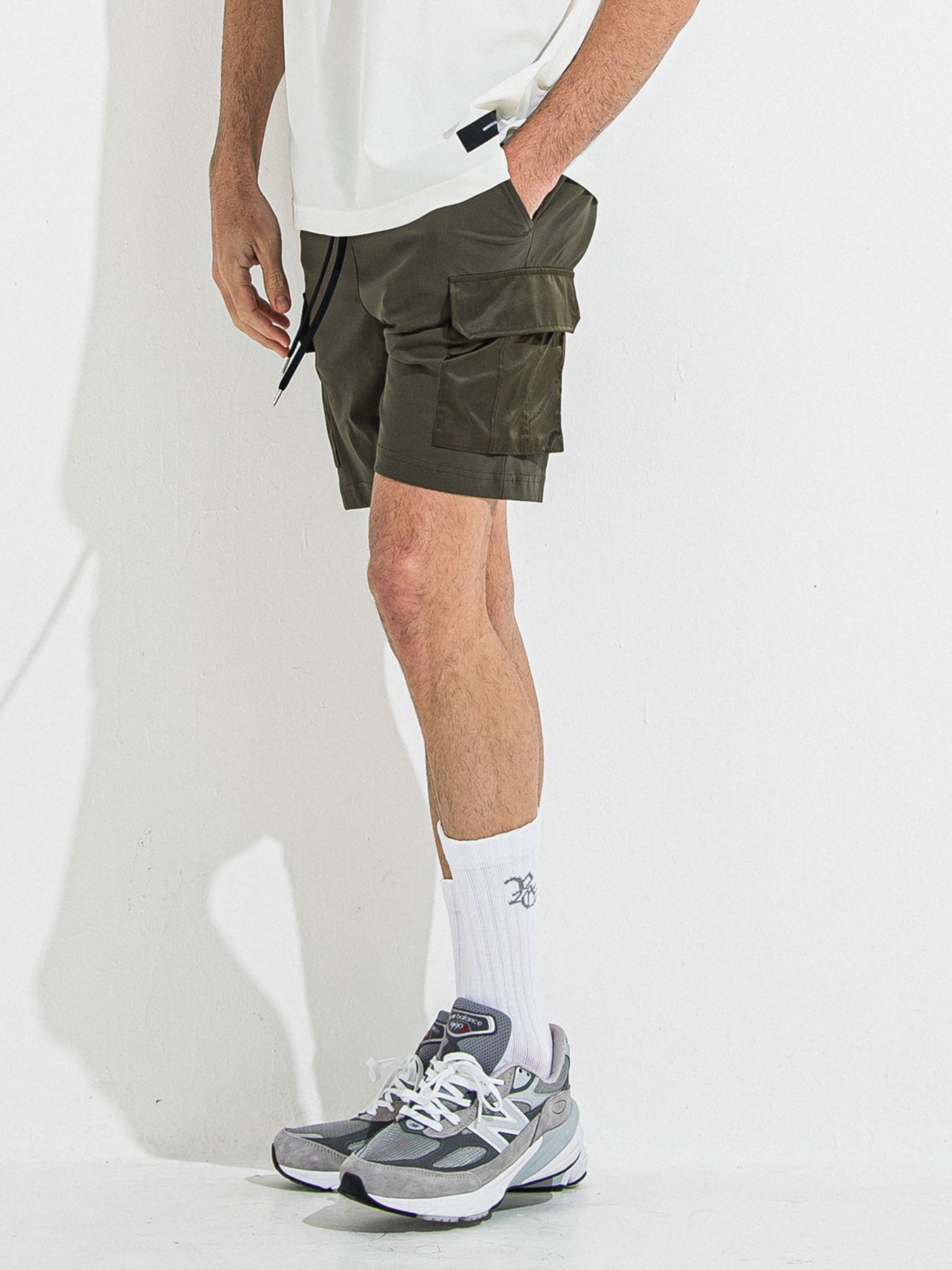 【予約品 】DARRELL CARGO SHORTS / ダレルカーゴショーツ / カーキ