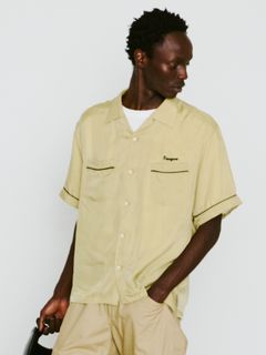 【予約品 8月10日(日) 締切 】BOWLING SHIRT CRY / ボーリング シャツ / クリスタル マスタード