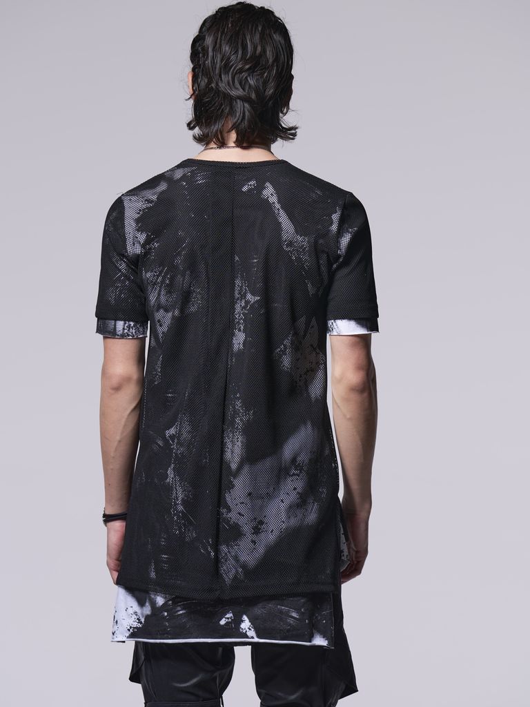 最終‼︎kiryuyrik LayeredLongSleeveV-T-Shirt kiryuyrik - Layered V-Neck T-Shirt / レイヤード Vネック T