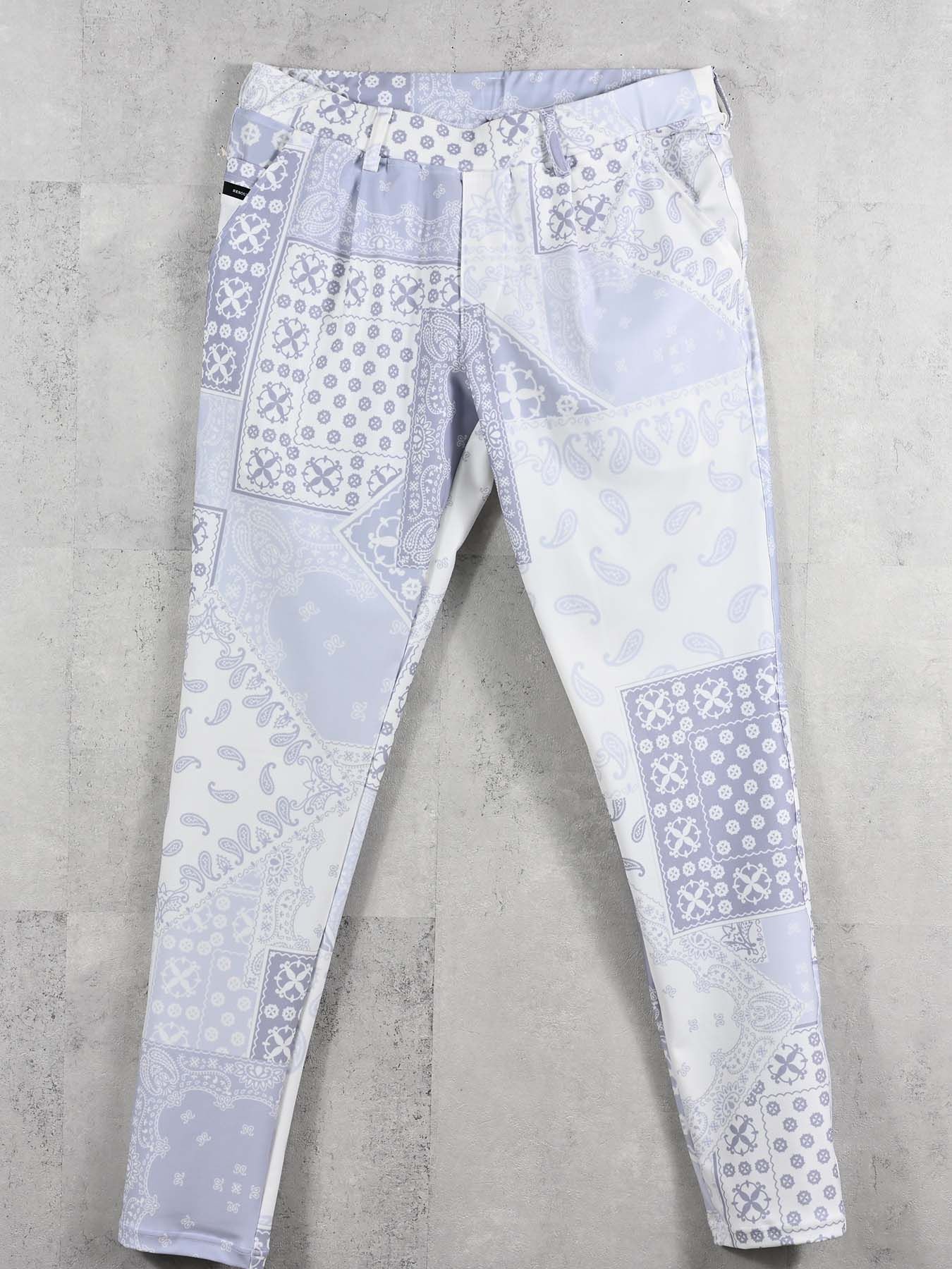 【予約品 11月16日(日) 締切】CHRIS EASY TUCK PANTS / スラックス イージーパンツ / バンダナグレー