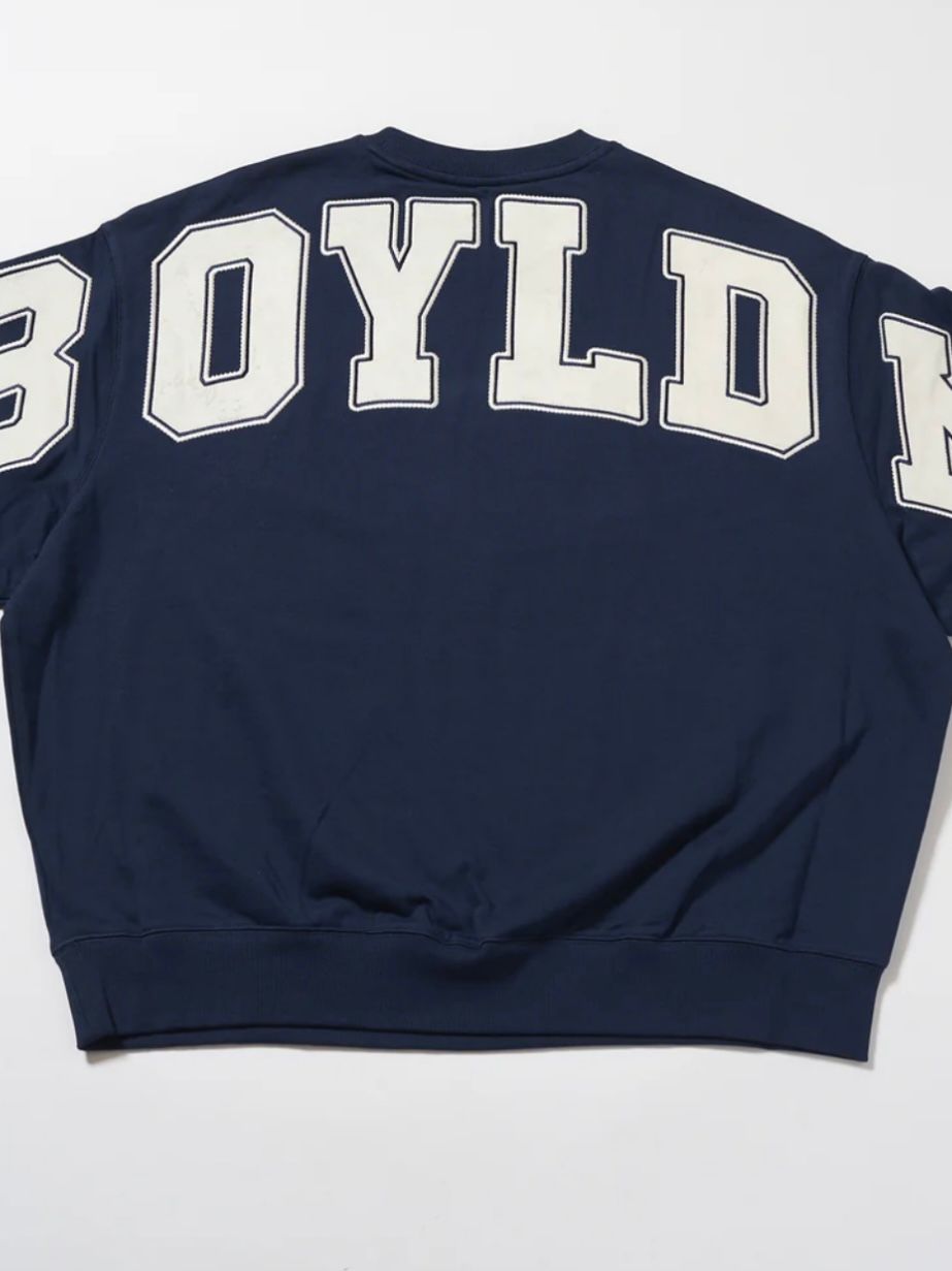 BIG BOY LOGO Crew Sweat BLUEネイビーブルー【B233N0301206】