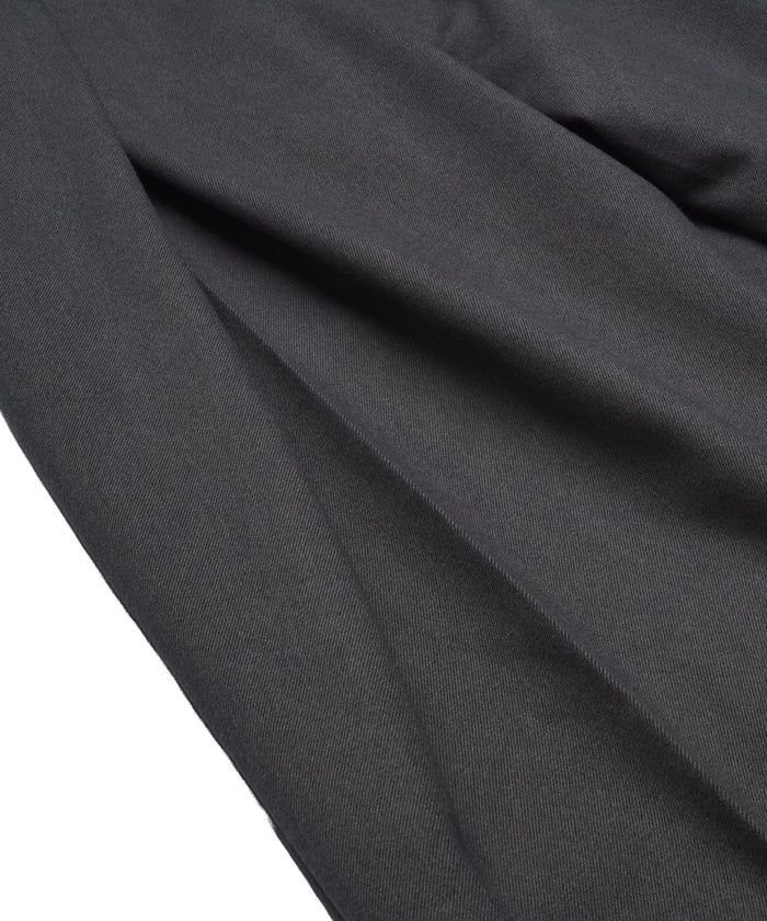 クロスタックワイドトラウザーズ グレー【NOID.】