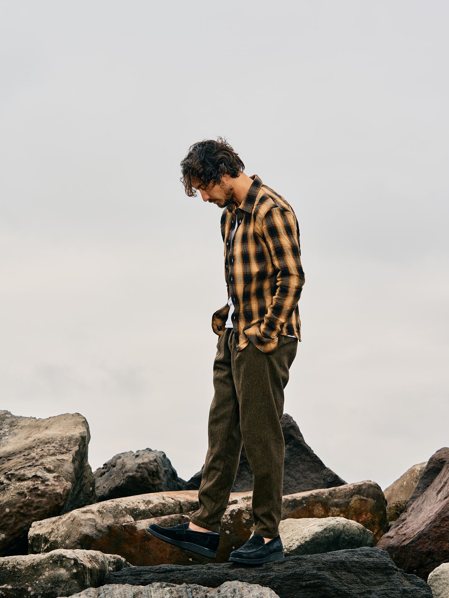 【予約品】 serge easy pants / イージーパンツ / カーキ