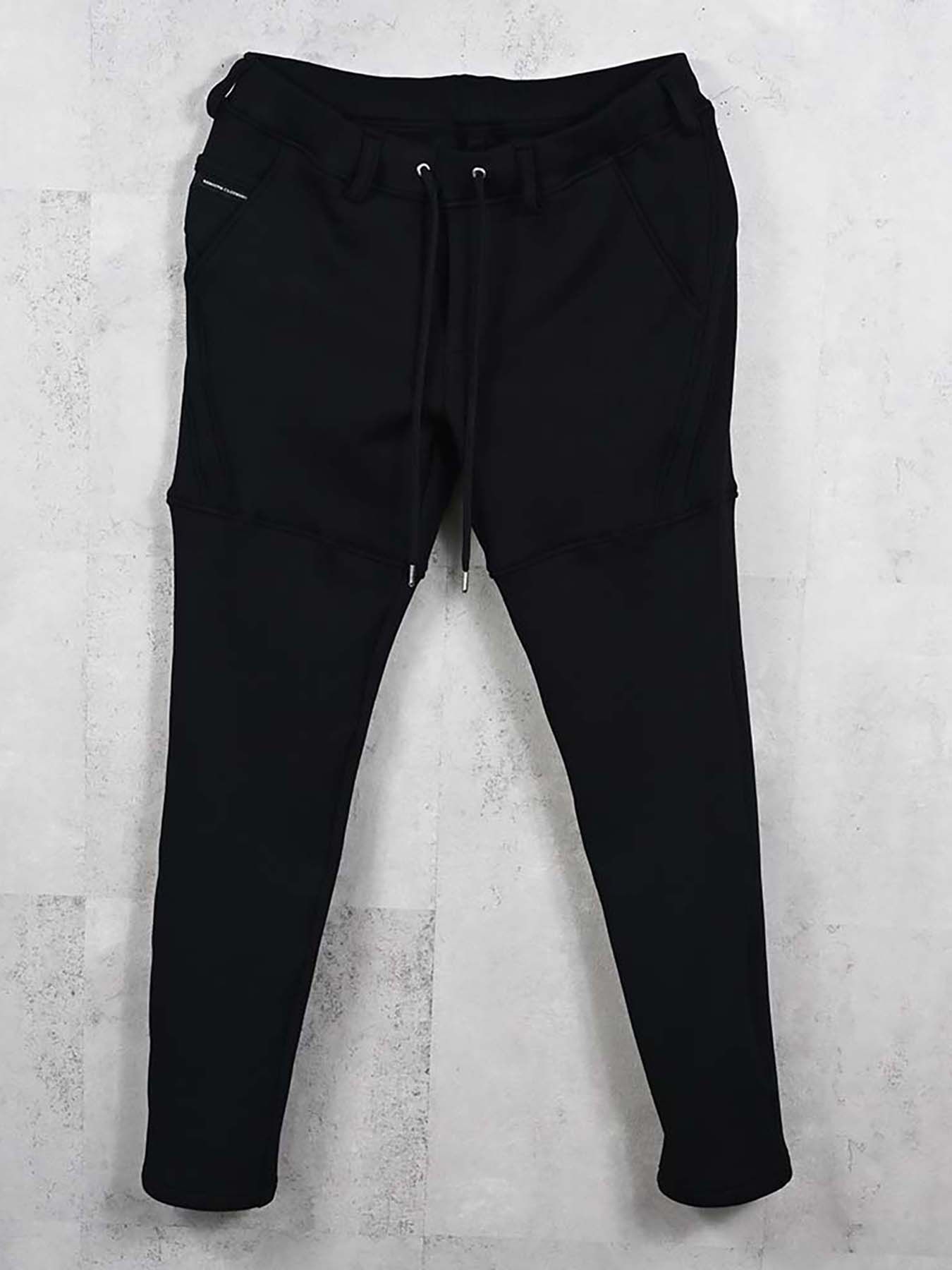【予約品 】 VELOURS FLEECE TYLER PANTS / ベロアフリース タイラーパンツ / ブラック