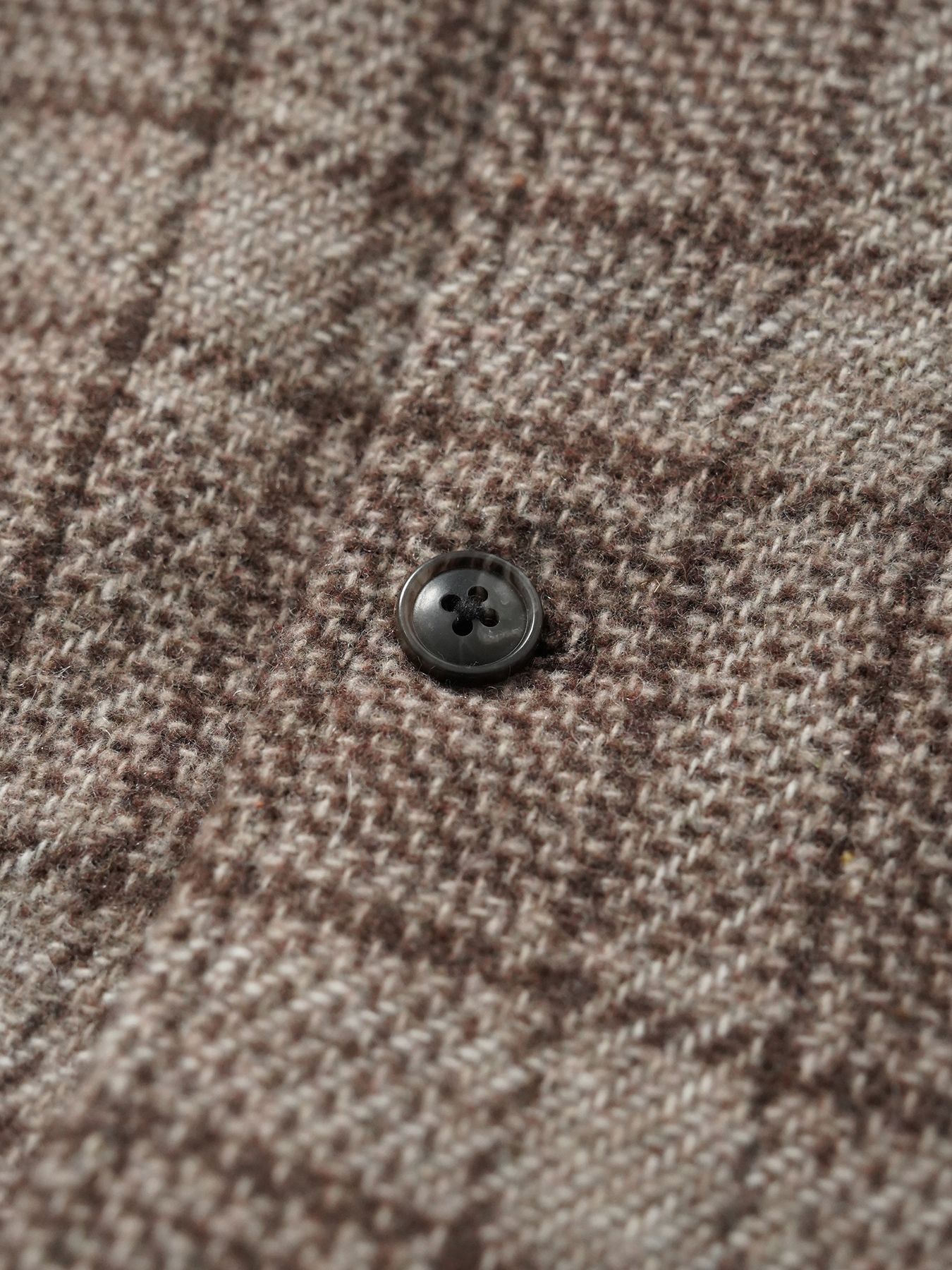 【予約品 5月6日(水) 締切】WOOLCHECK-SPORTJACKET / ヴィンテージシャツジャケット / ブラウン系