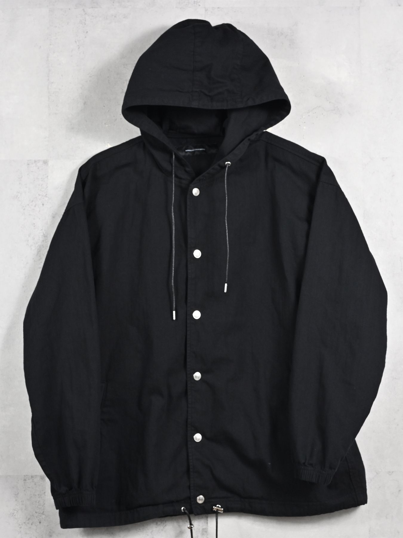 【予約品 11月16日(日) 締切】COACH HOODIE / コーチジャケットパーカー / ブラック