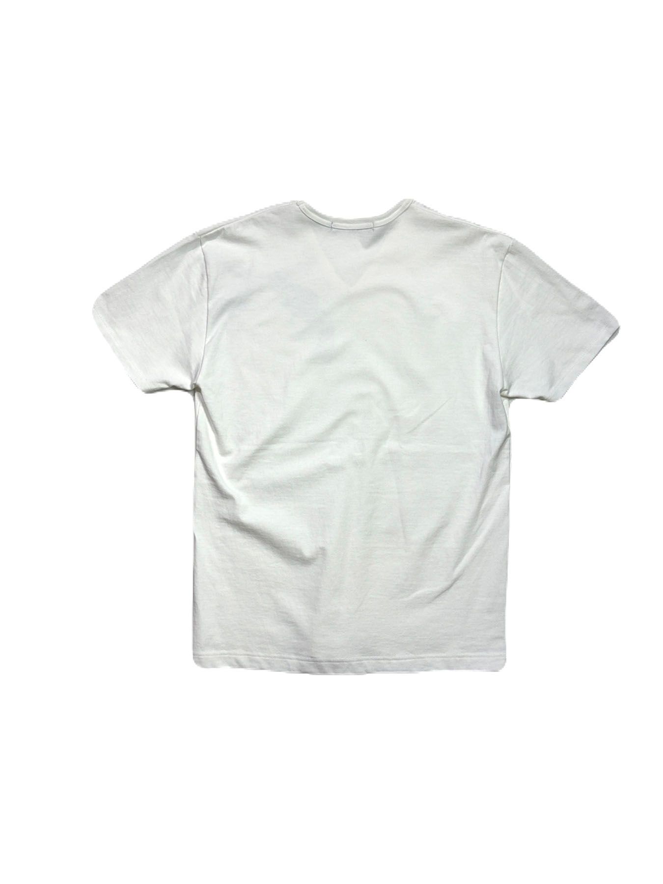 【予約品 3月9日(月) 18:00 締切】SMALL CROSSGUNS T / クリスタル スモールクロスガン Vネック Tシャツ / ホワイト