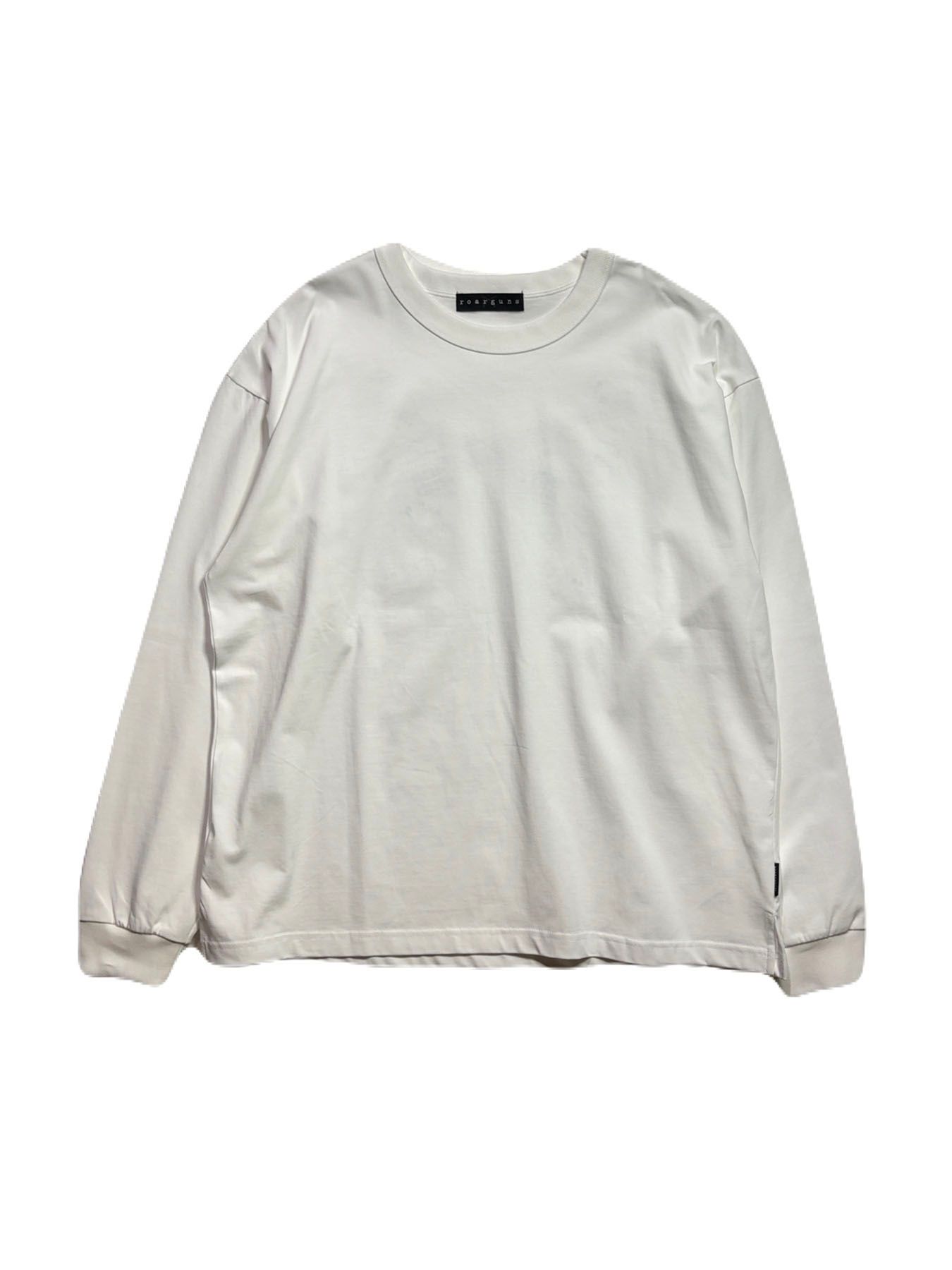 【予約品 3月9日(月) 18:00 締切】LA FUR PRINT L/S T / LA ファープリント ロンT / ホワイト×ホワイト