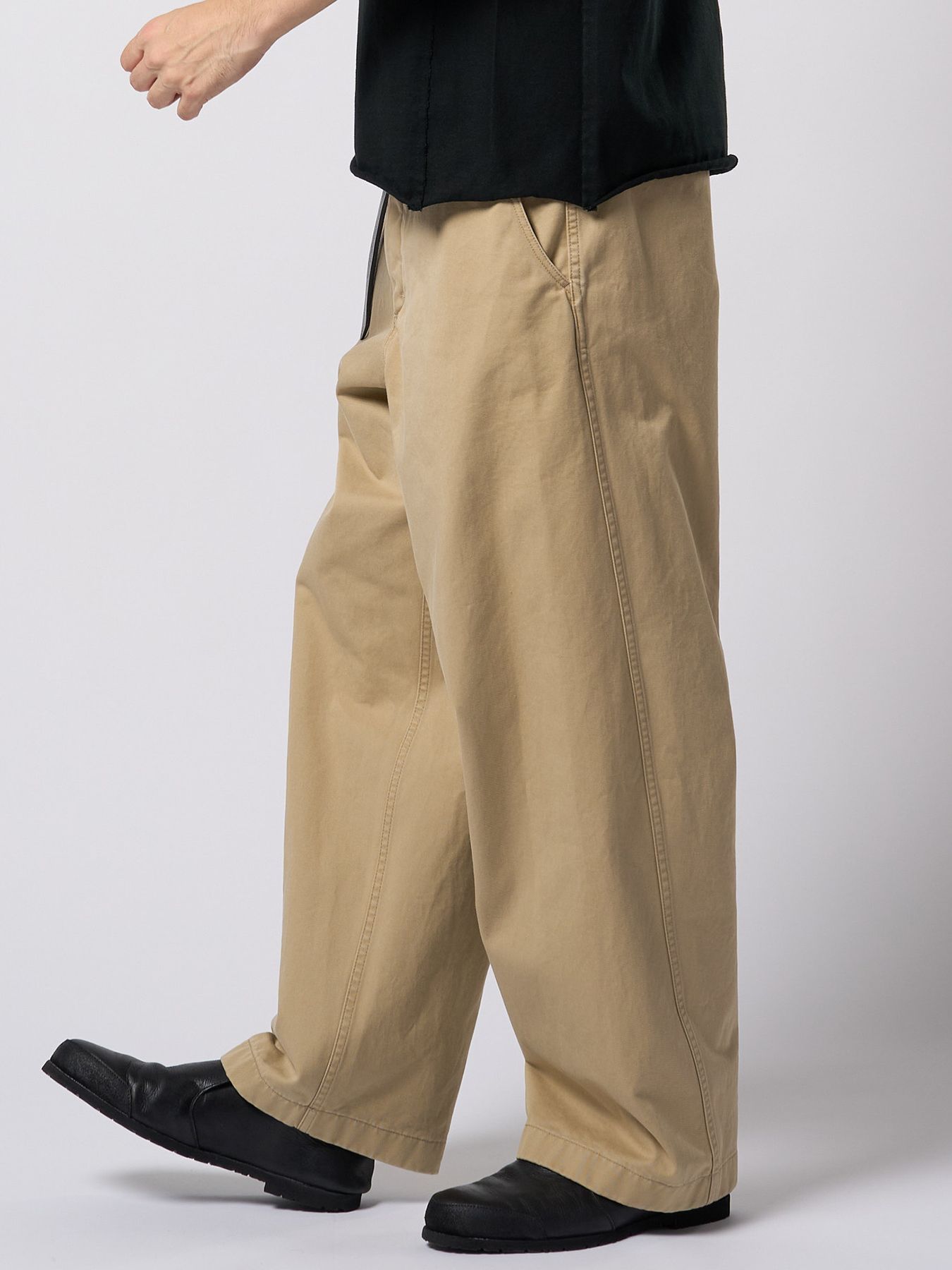 【予約品 9月23日(火) 締切】vintage chino trousers / ヴィンテージチノトラウザーズ / ベージュ
