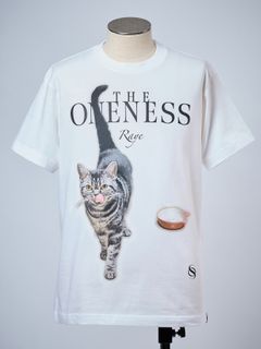 【予約品 4月26日(日) 締切】《犬猫保護活動チャリティー企画》Organic T-Shirt / オーガニックコットン Tシャツ / ホワイト