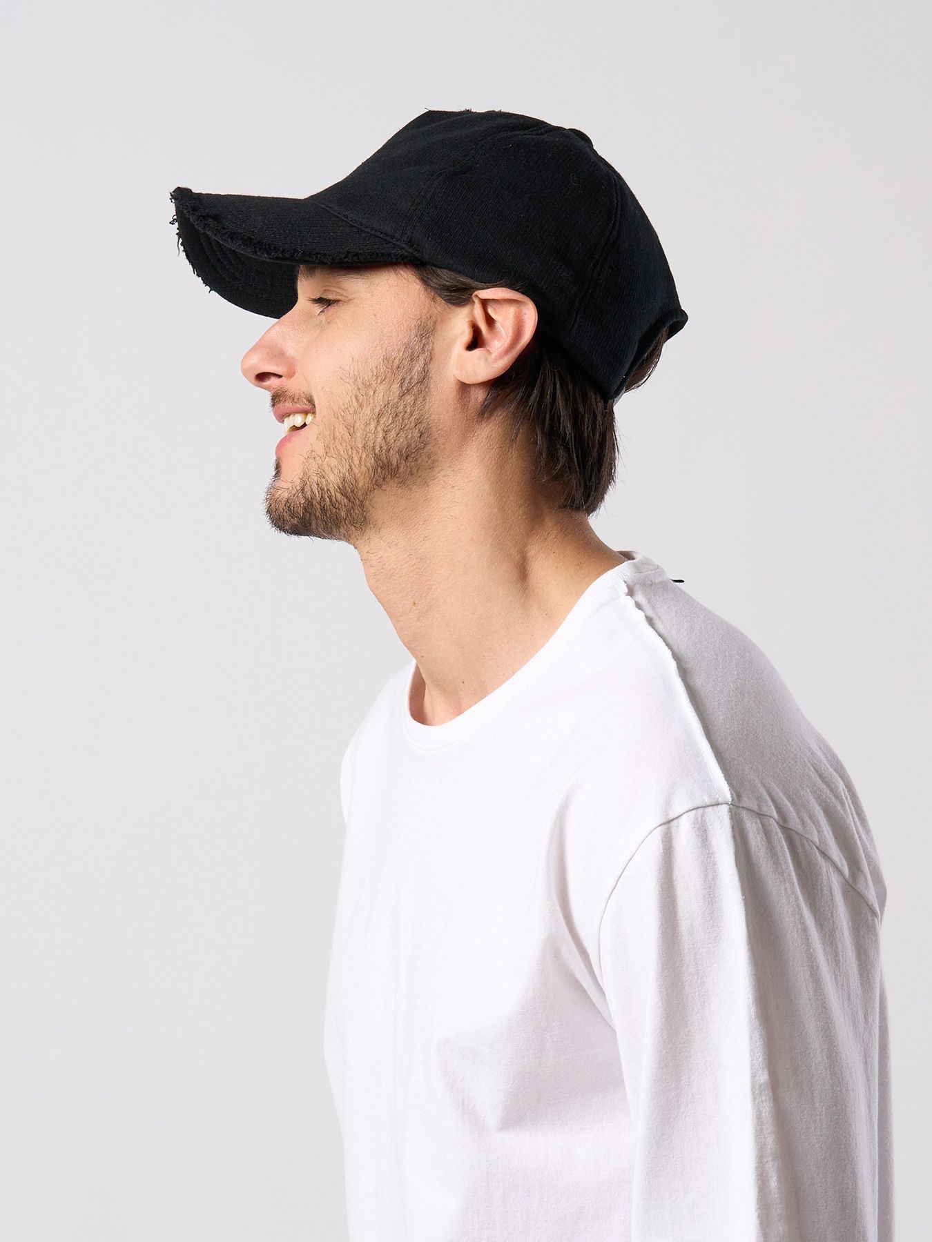 【予約品 4月19日(日) 18時締切】jersey B.B.cap / ジャージ ベースボールキャップ / ディープブラック