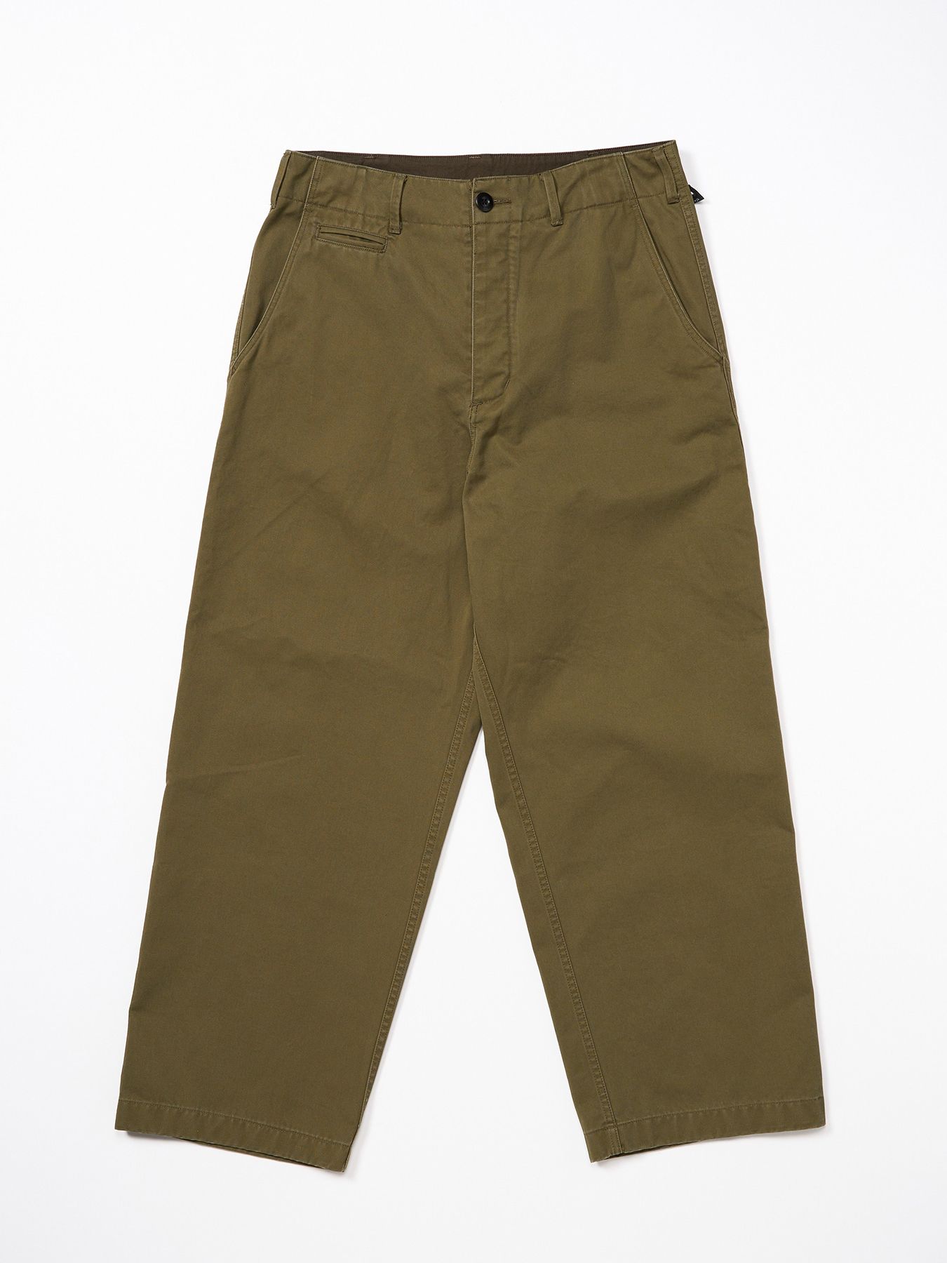 【予約品 9月23日(火) 締切】vintage chino trousers / ヴィンテージチノトラウザーズ / オリーブ