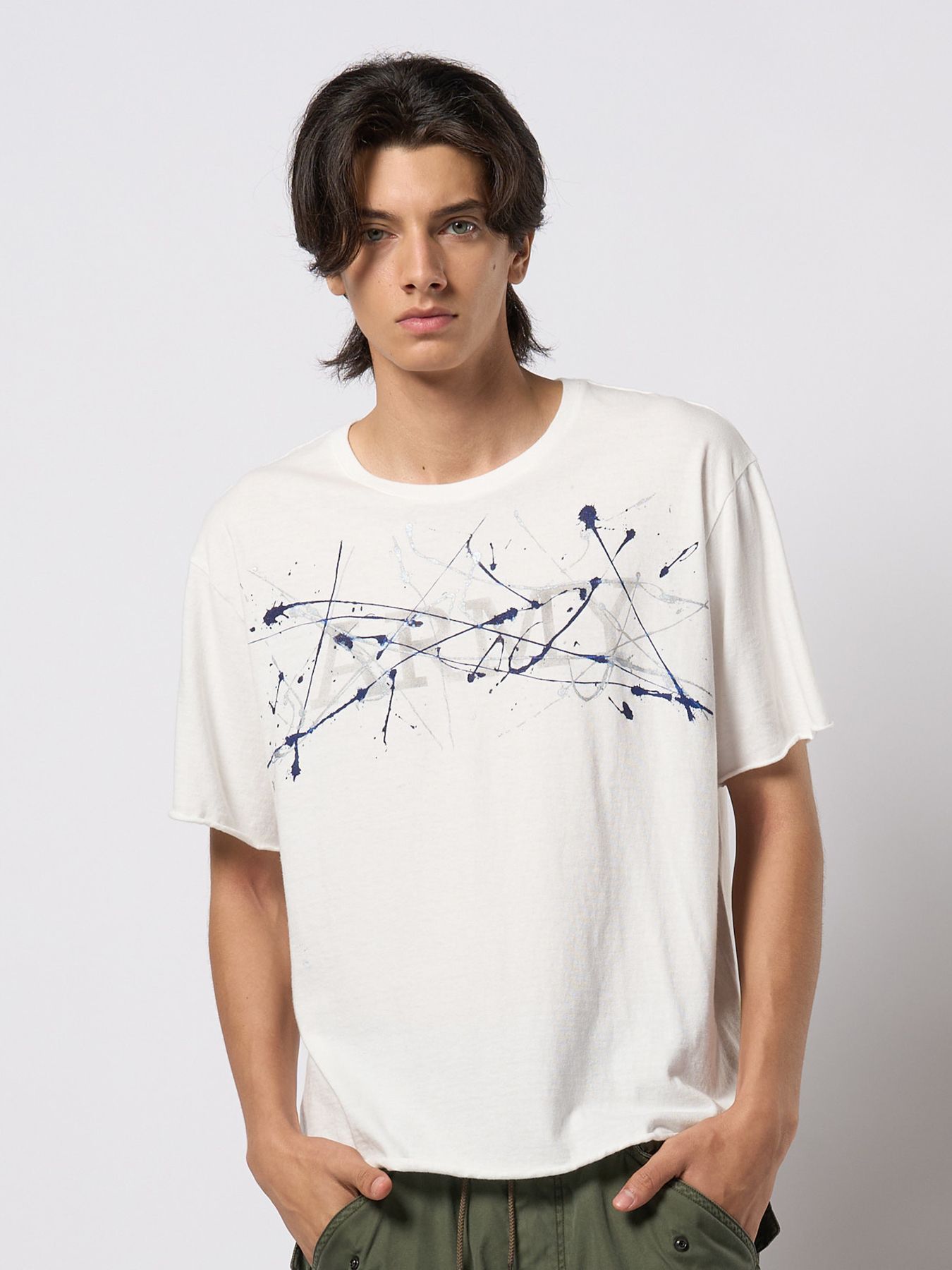 【予約品 9月23日(火) 締切】splash ARMY S/S / スプラッシュ ARMY ショートスリーブ / ホワイト