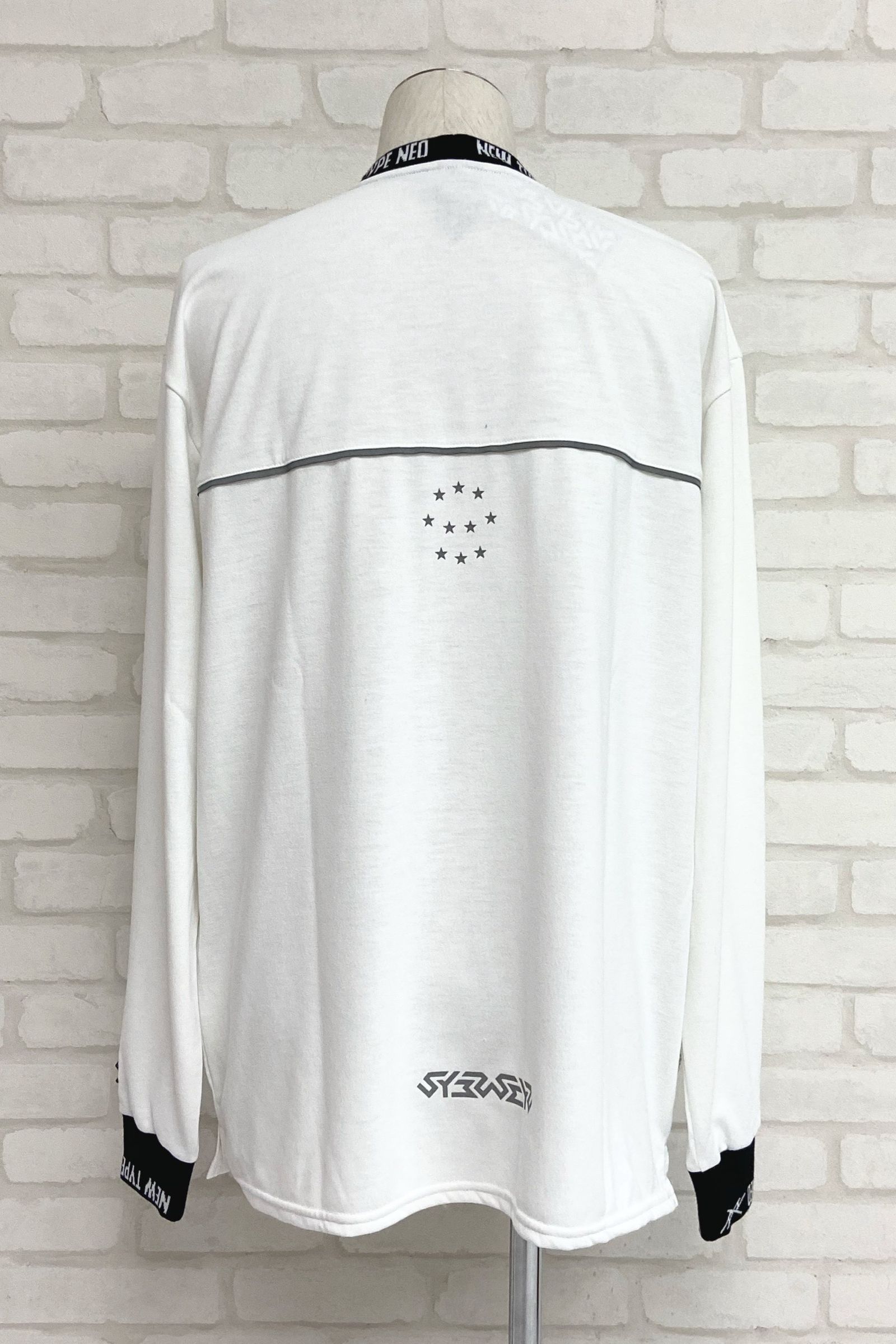 NECK DESIGNS L/S TEE / WHITE 【SY32 by SWEET YEARS GOLF】