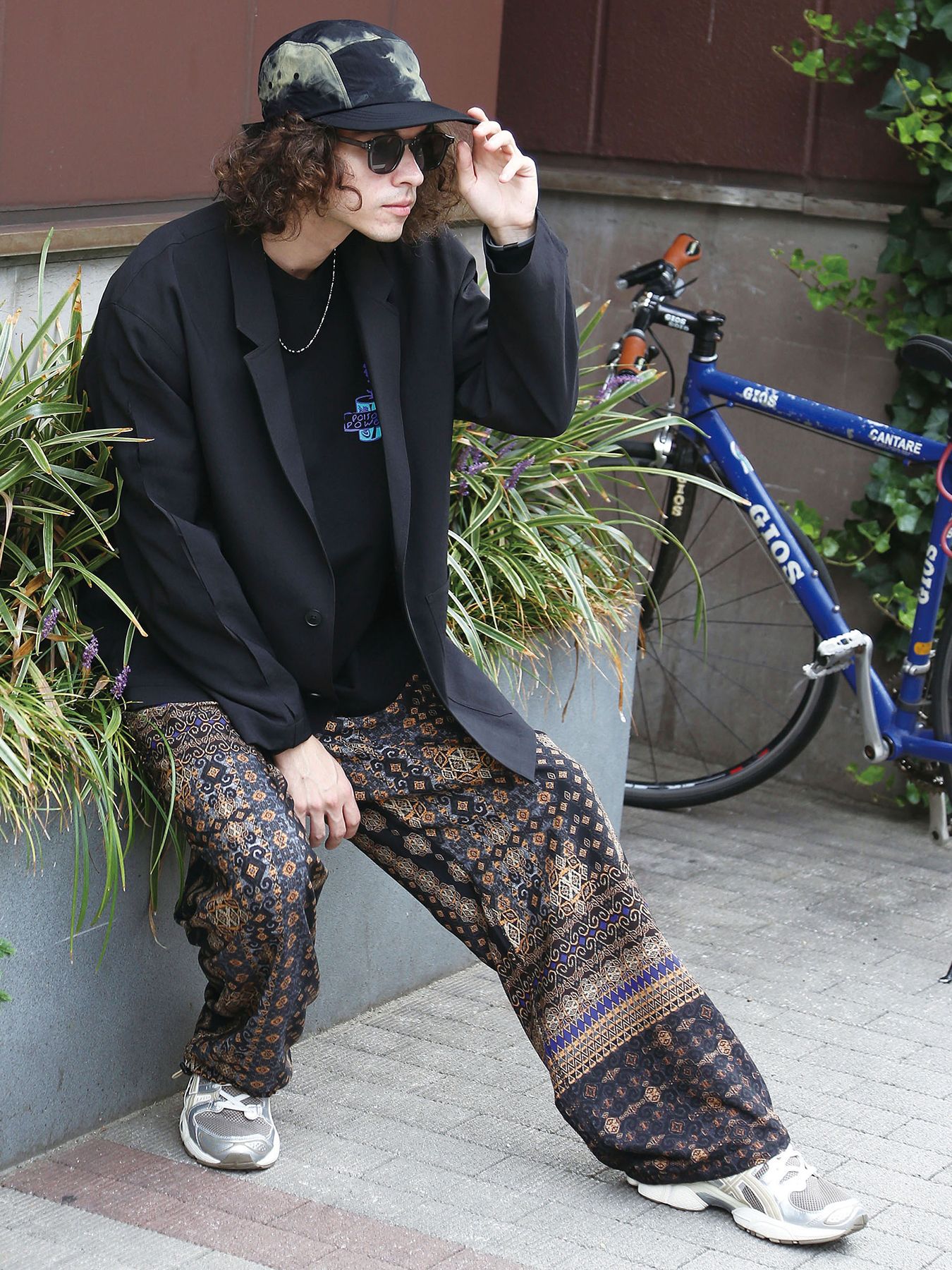 NOMAD PANTS / ブラック【QUOLT】