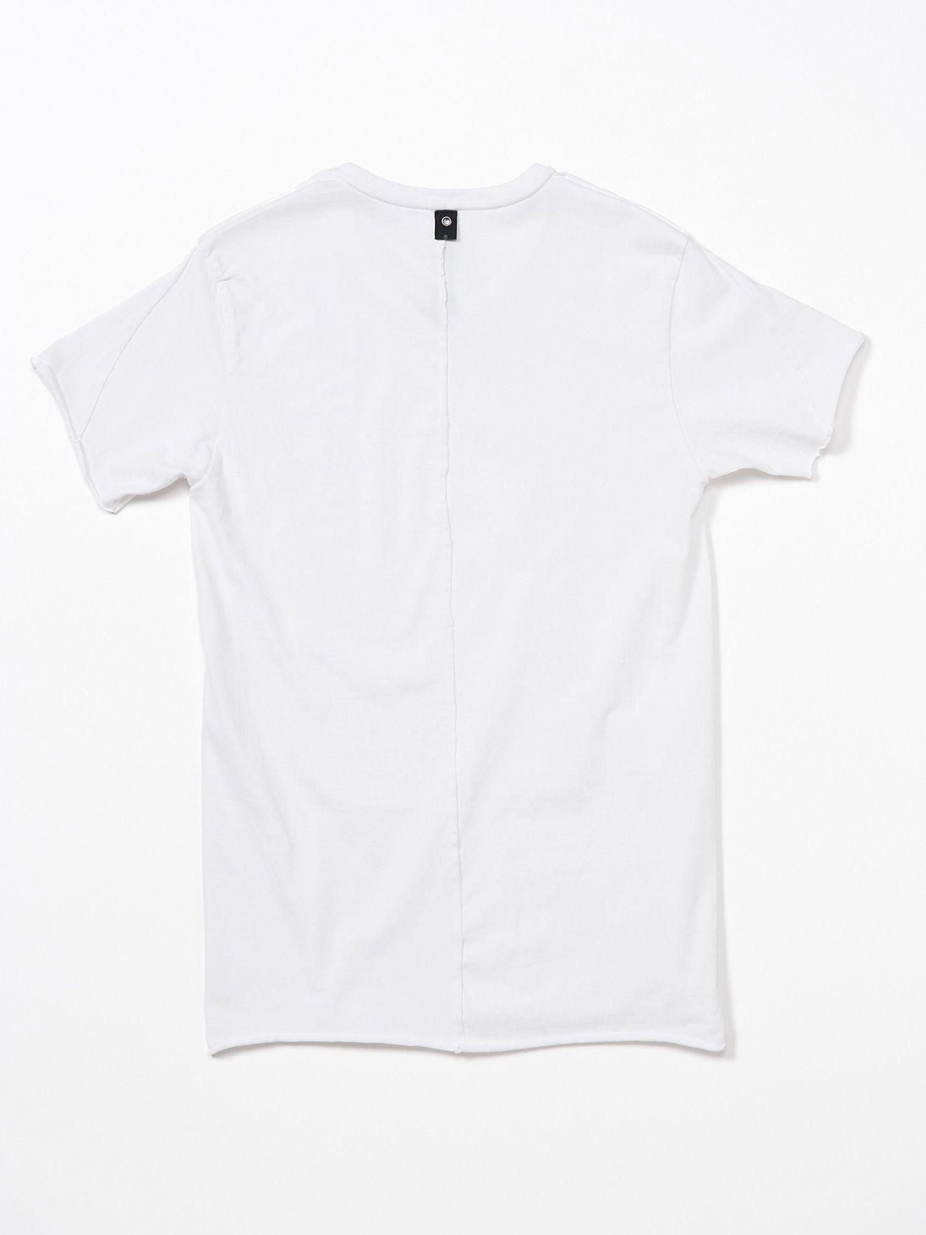 【予約品 9月23日(火) 締切】cut-off crew-neck S/S / カットオフ クルーネック ショートスリーブ / ホワイト