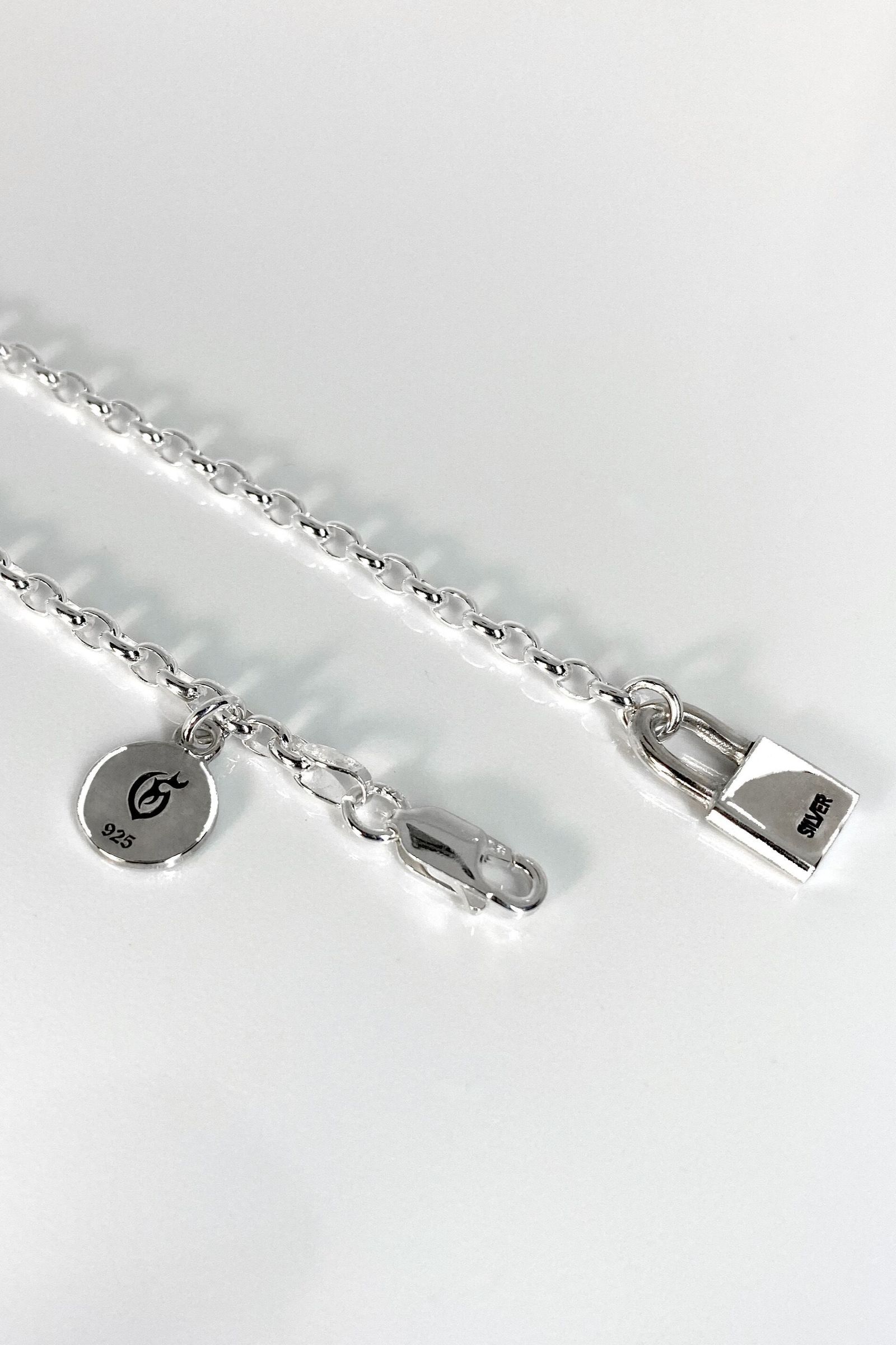 《受注生産》 CHAIN NECKLACE #1 with GODSIZE® I.D. TAG medium ネックレス 【GOD SIZE】 注文から1カ月後入荷予定