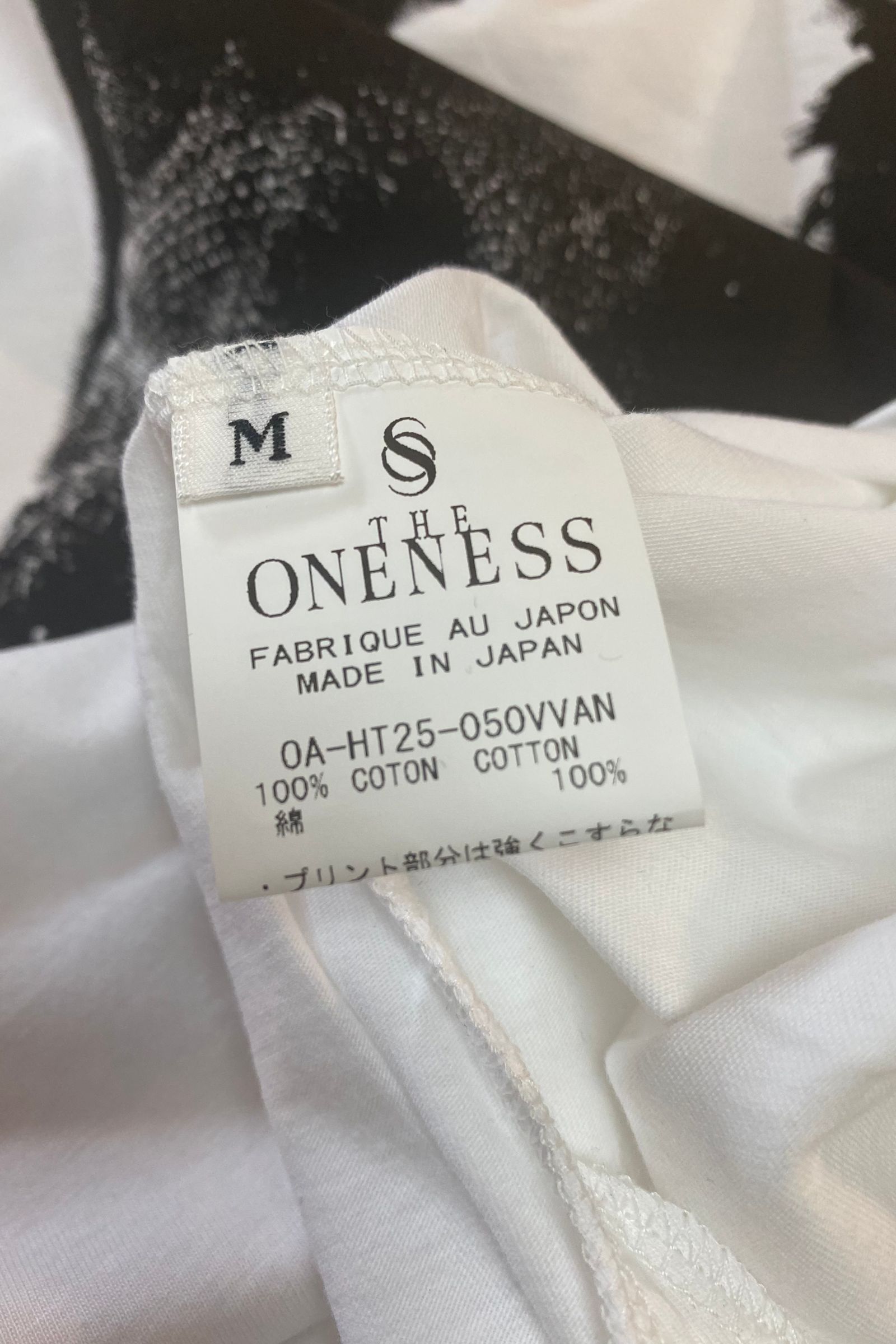 Dloman-Long-T-Shirts Tシャツ / White 【THE ONENESS】