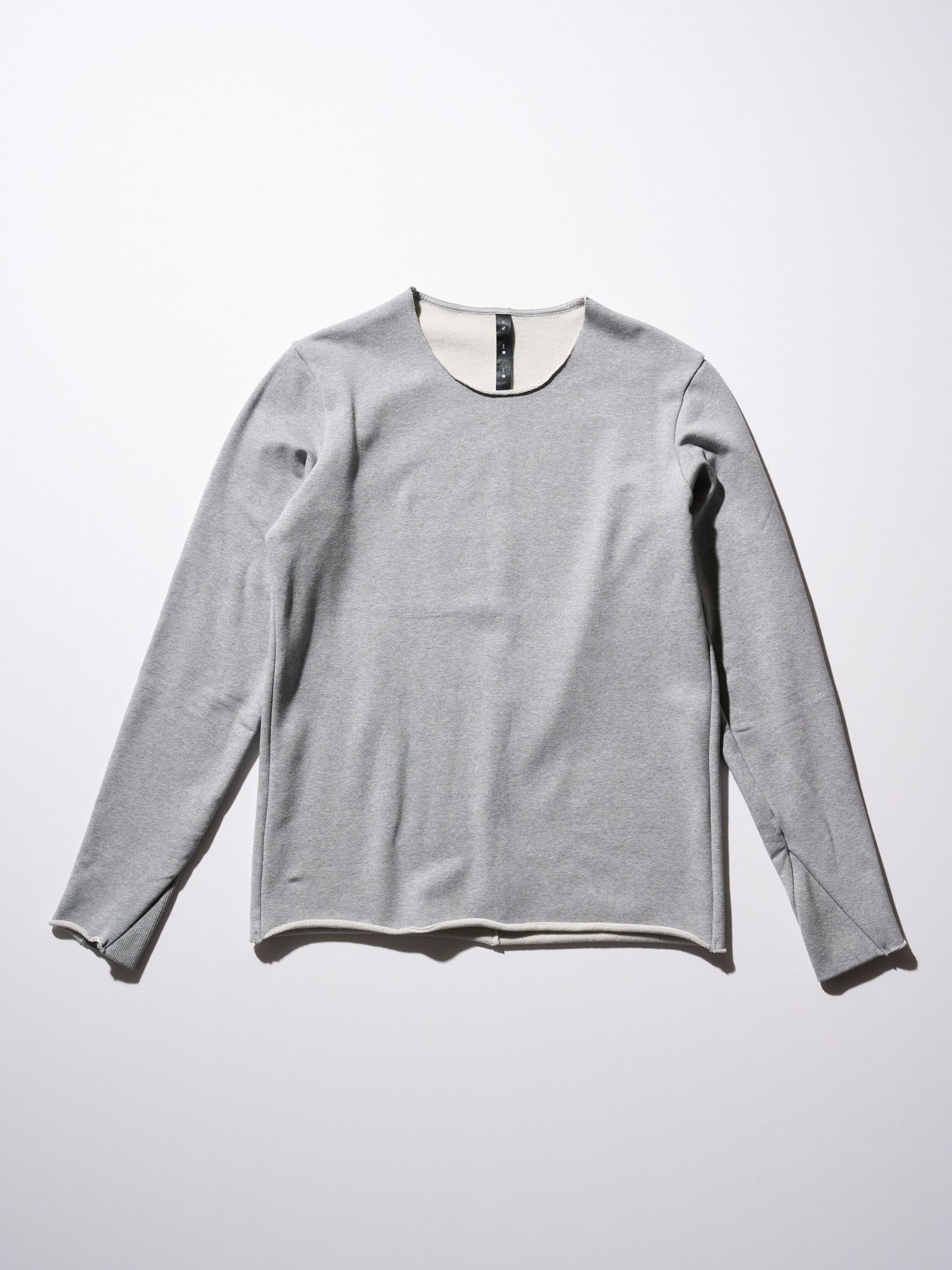 【予約品9月19日 10時締め】 cut-off sweatshirt  / Tシャツ / グレー