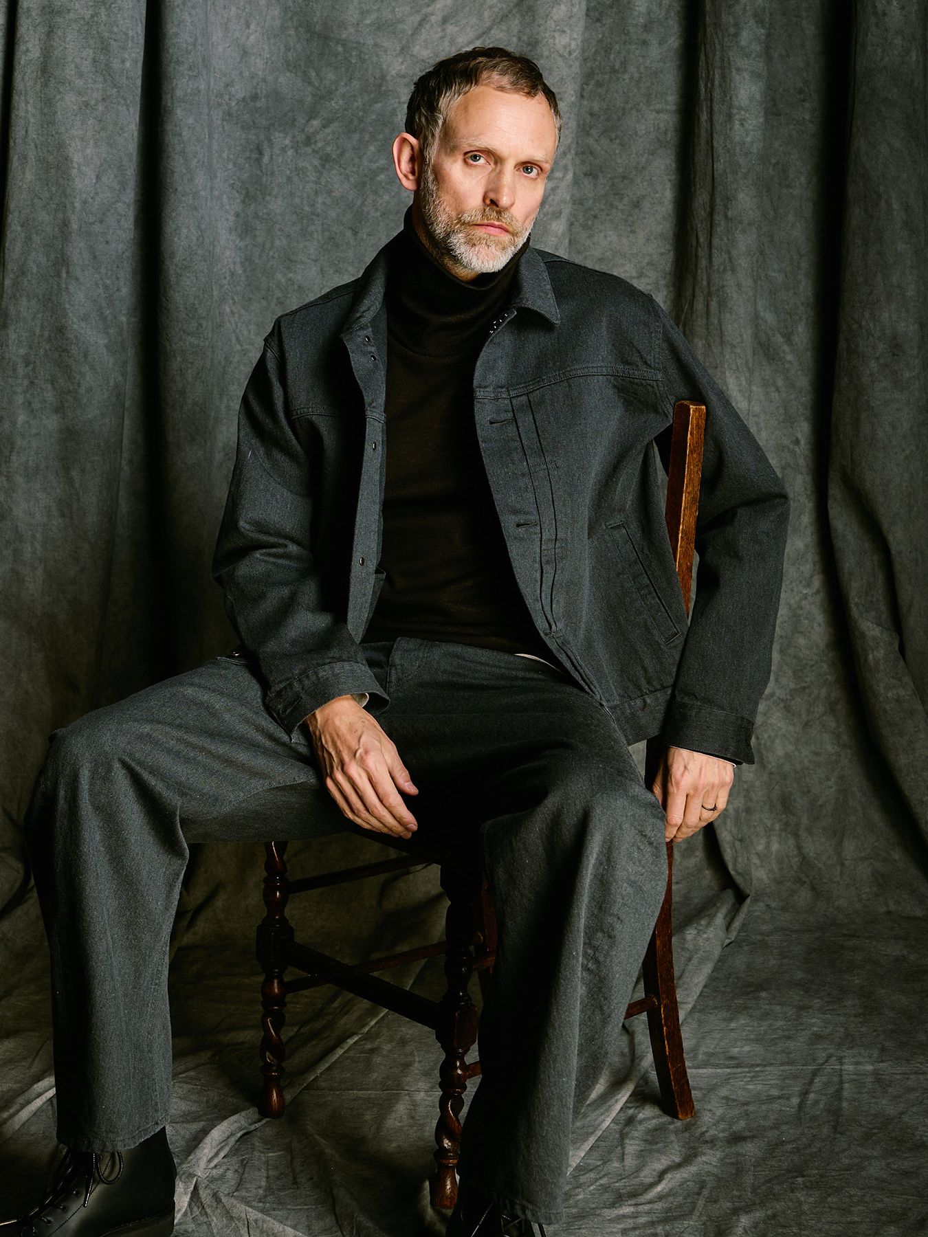 【予約品 4月19日(日) 18時締切】denim jacket type1 (OW) / ワンウォッシュ TYPE1 デニムジャケット / ダストチャコール