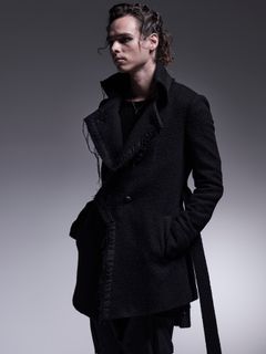 【予約品 】Cut Off Napoleon Jacket / カットオフナポレオンジャケット / ブラック