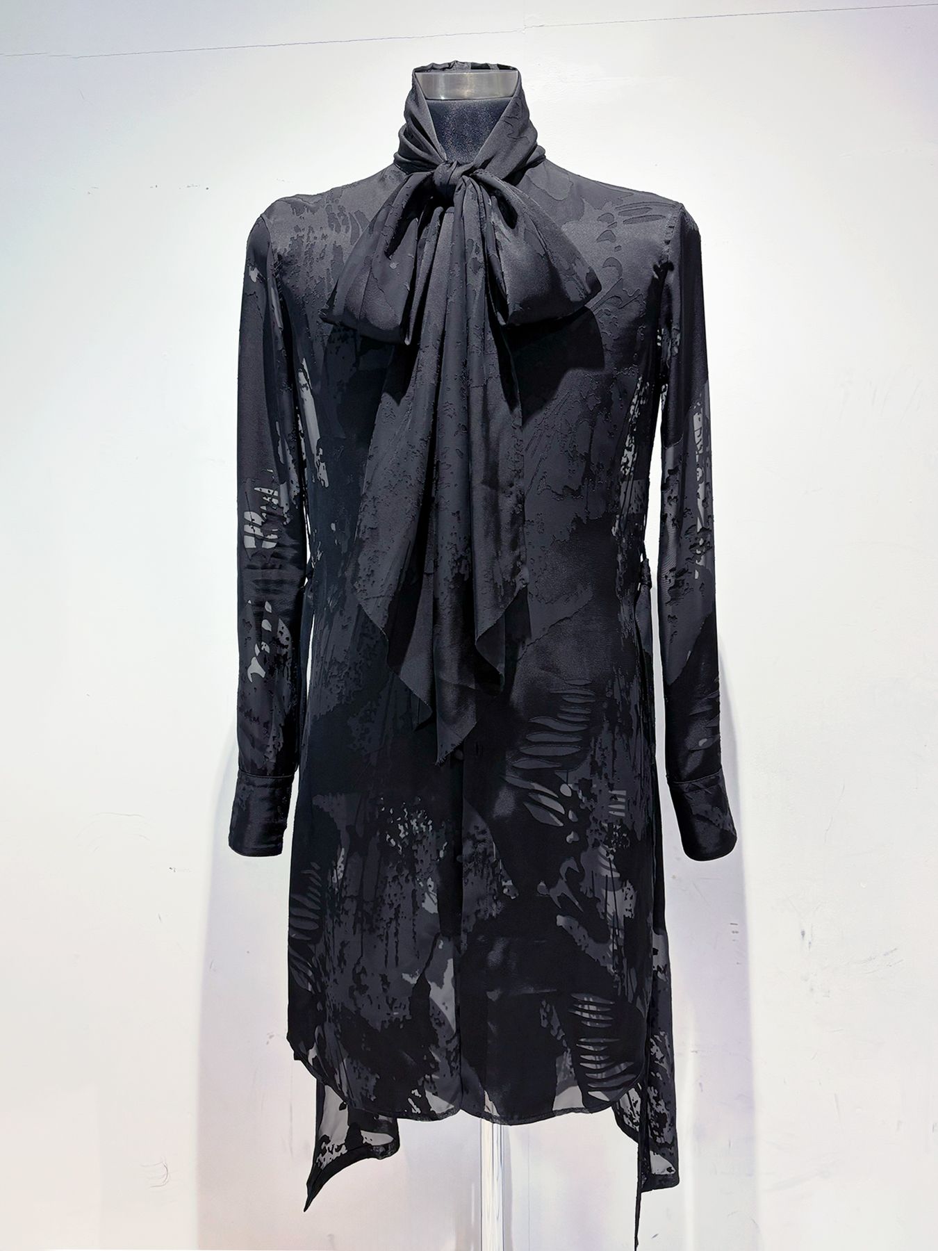 《予約品》 StoalShirt / ストールシャツ / ブラック