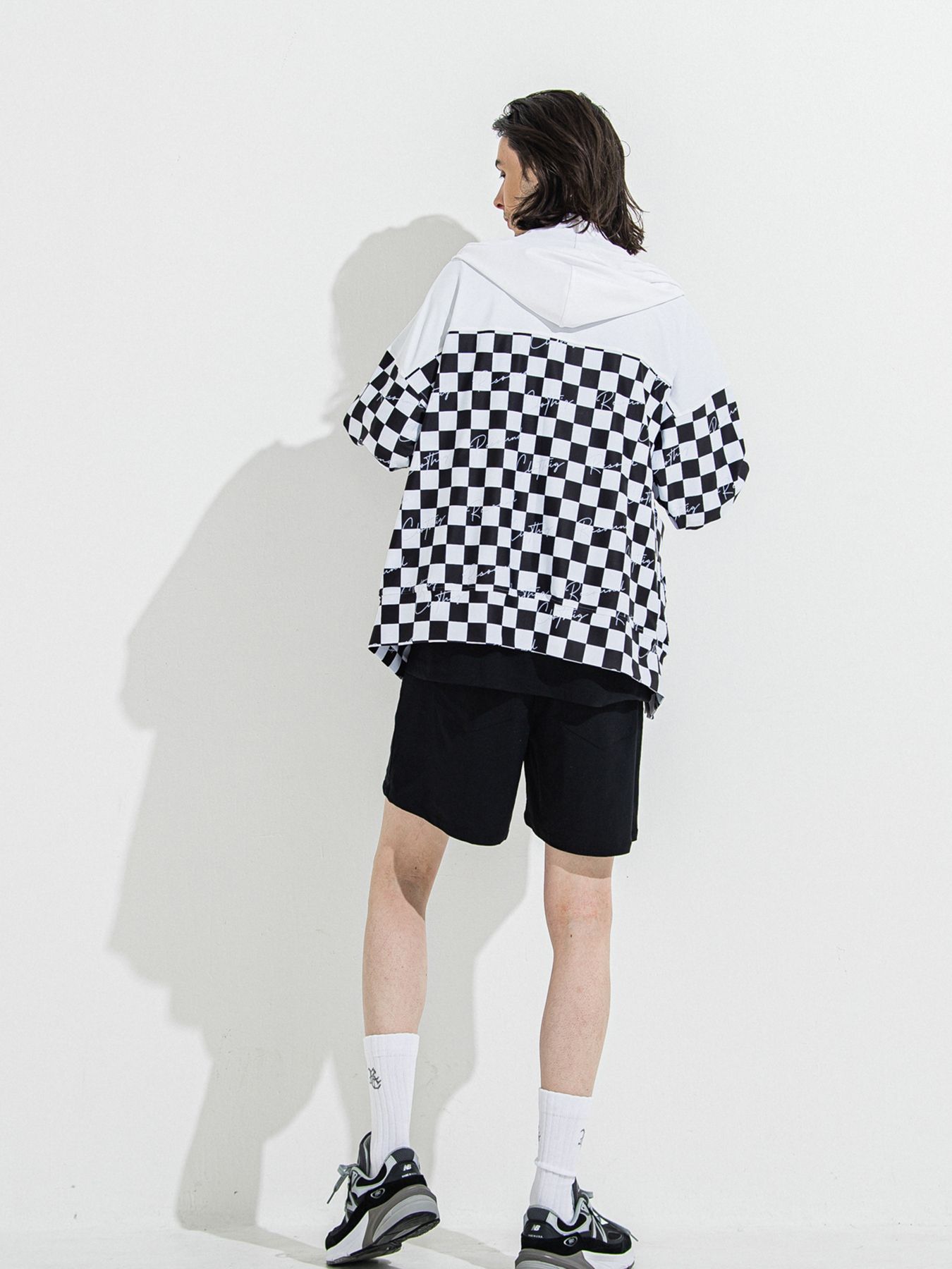 【予約品 】NYLON OVER T /  ナイロンオーバーサイズTシャツ / ブラック