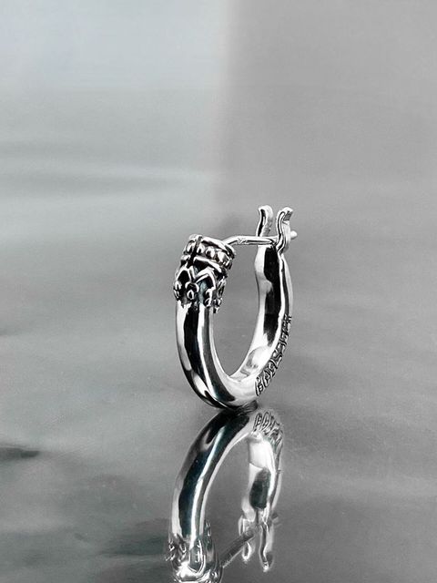 《受注生産》 CROWN HOOP ピアス / 注文から2～3週間後入荷予定