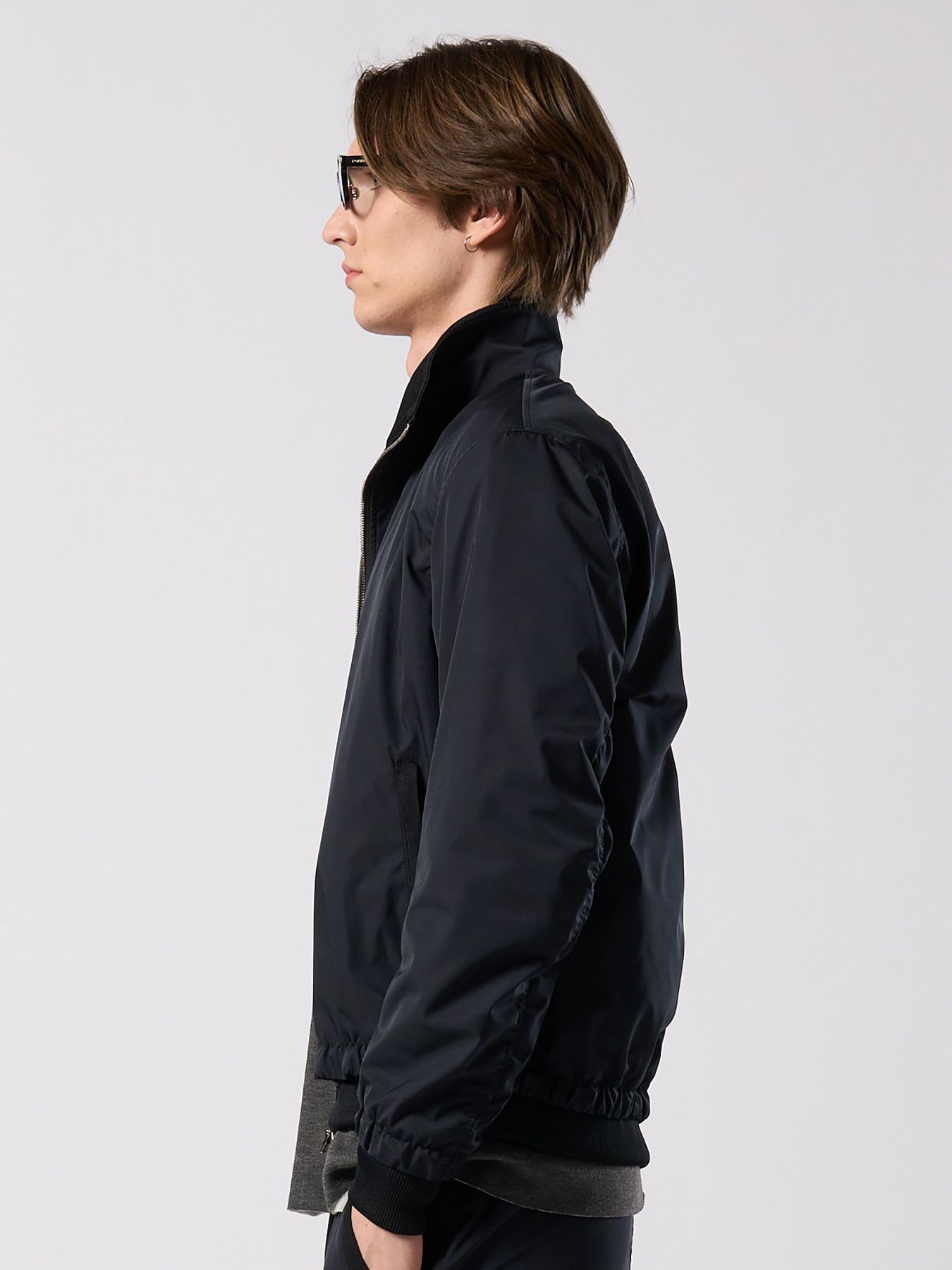 【予約品 4月19日(日) 18時締切】puckering track jacket / パッカリング トラックジャケット / ブラック