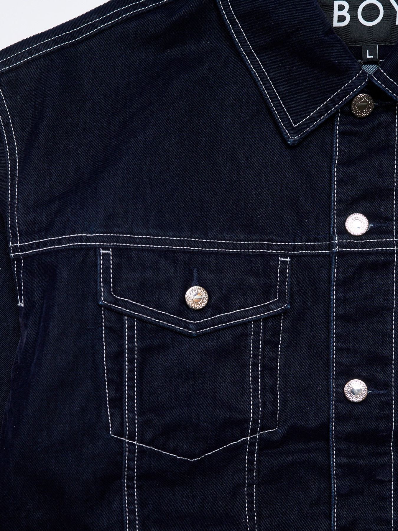 BOY 1976 FLOCKY DENIM JAKET / デニムジャケット / ネイビー