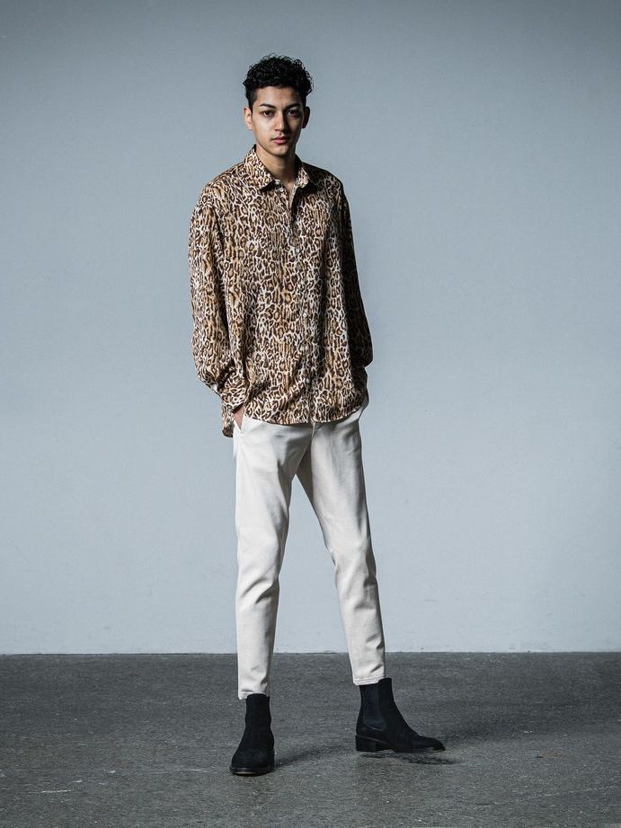 《予約品》  JACK SHIRTS  / ジャックシャツ / レオパード