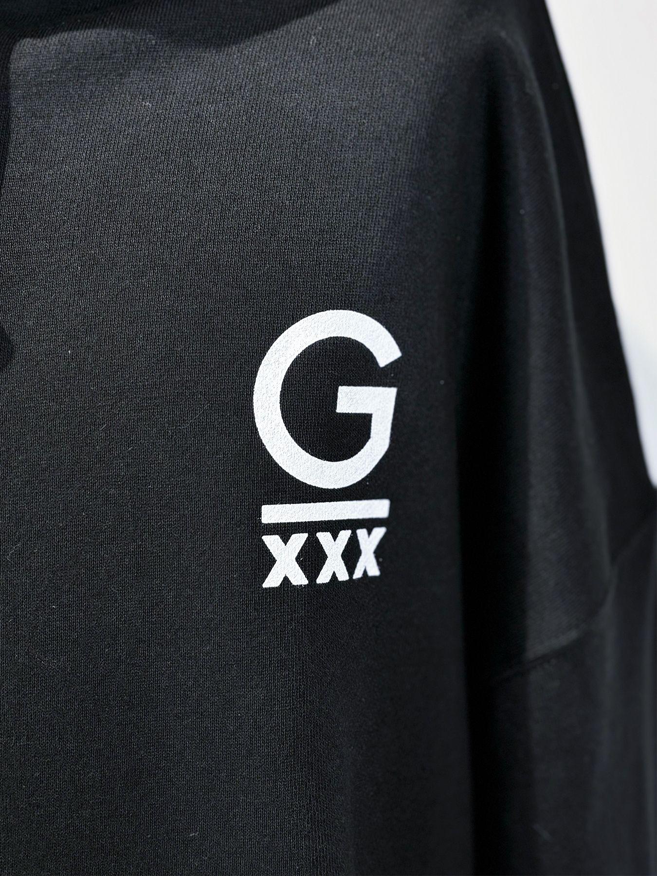 GODSIZE CLOCK RELAXED FIT PULLOVER HOODIE / ブラック