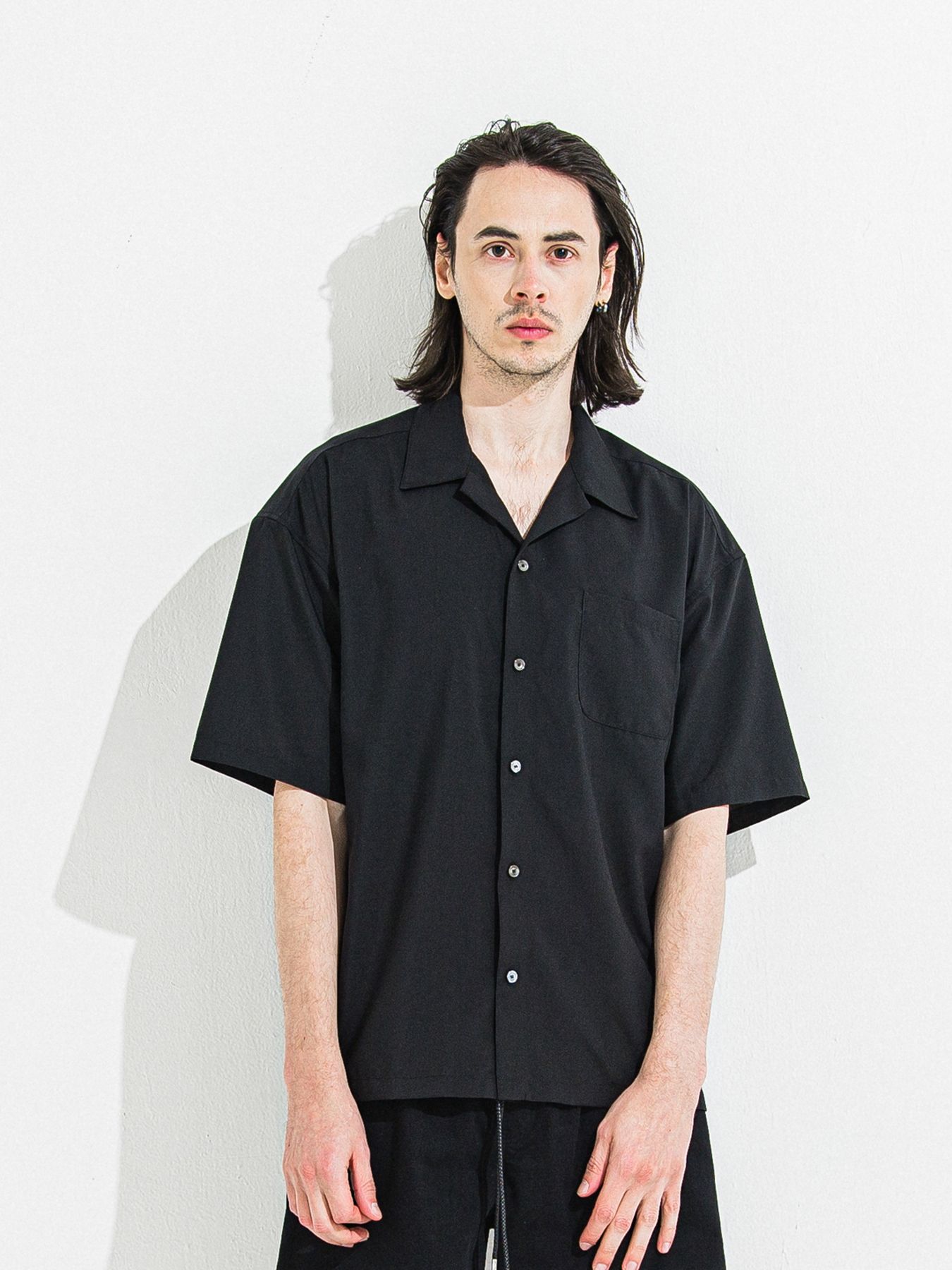 【予約品 】ZACK HALF SHIRT / ザックハーフスリーブシャツ / ブラック