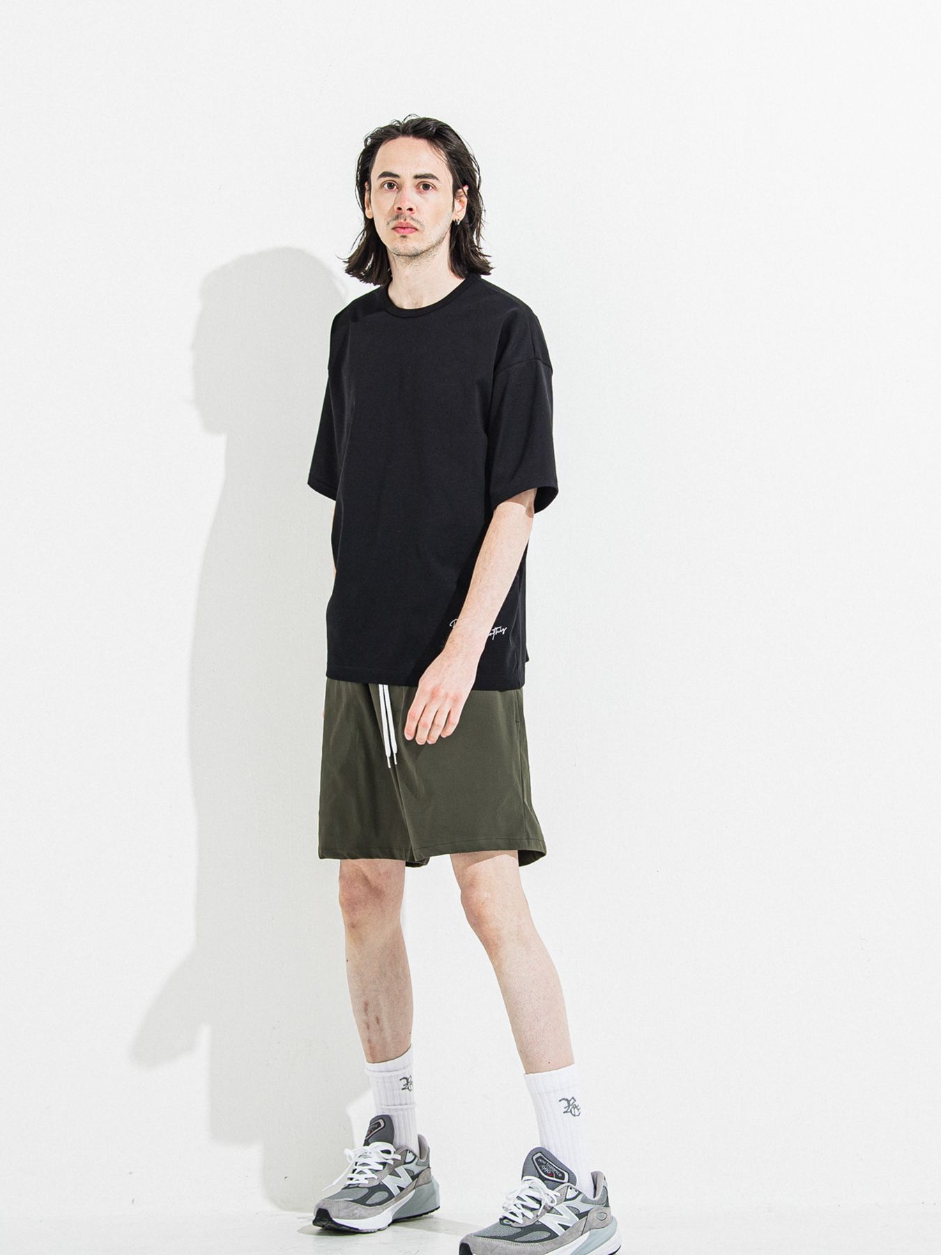 【予約品 】YOAKE PHOTO OVER TEE /  フォトオーバーサイズTシャツ / ブラック