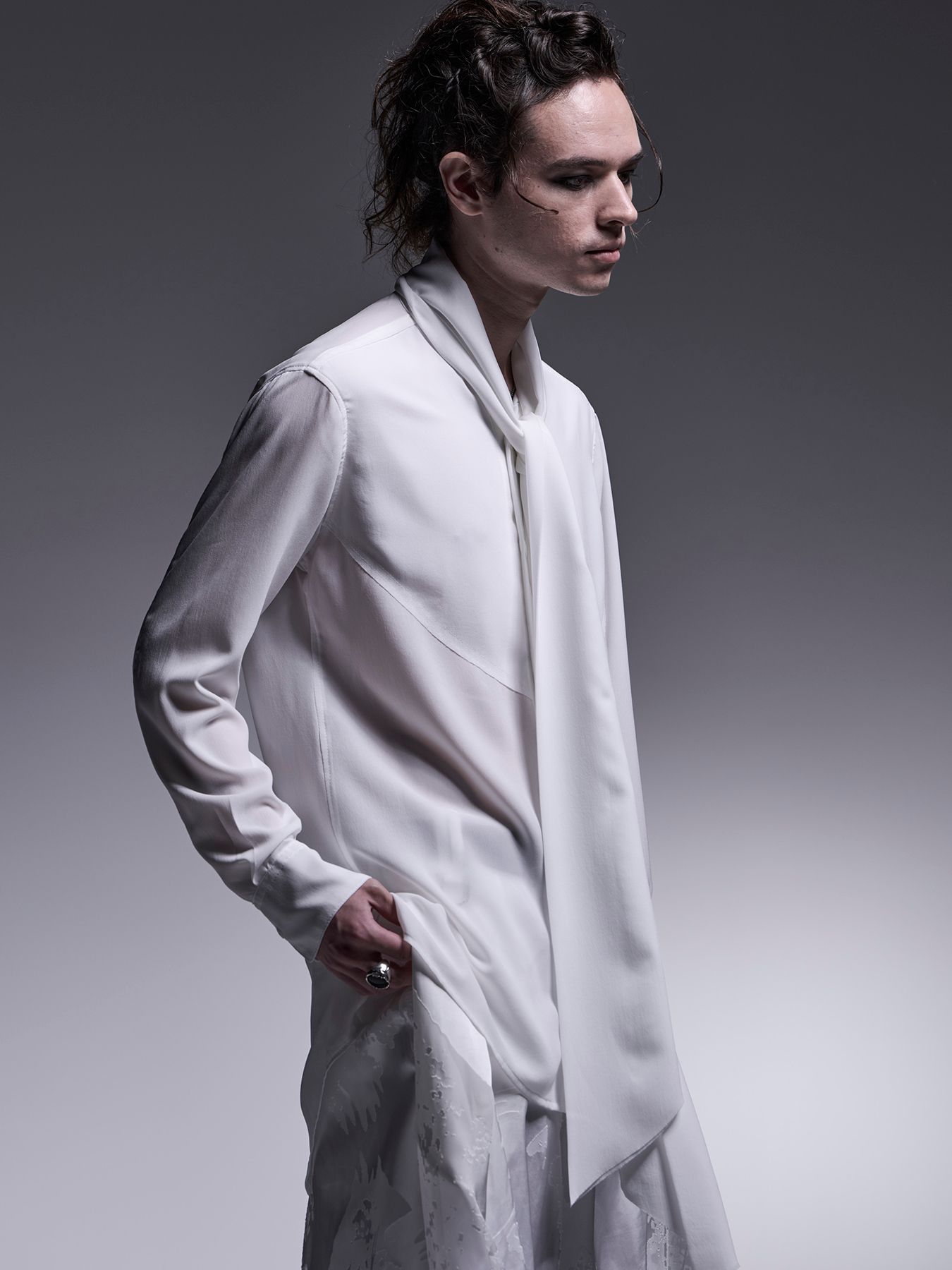 【予約品 7月13日(日) 締切】Stoal Shirt / ストールシャツ / ホワイト