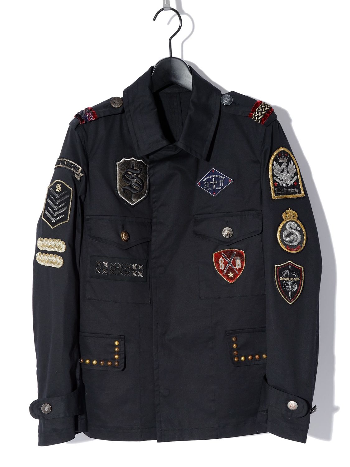 【予約品】 PATCHED ADMIRAL JACKET / ジャケット / BLACK