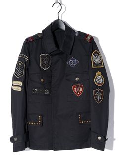 【予約品】 PATCHED ADMIRAL JACKET / ジャケット / BLACK