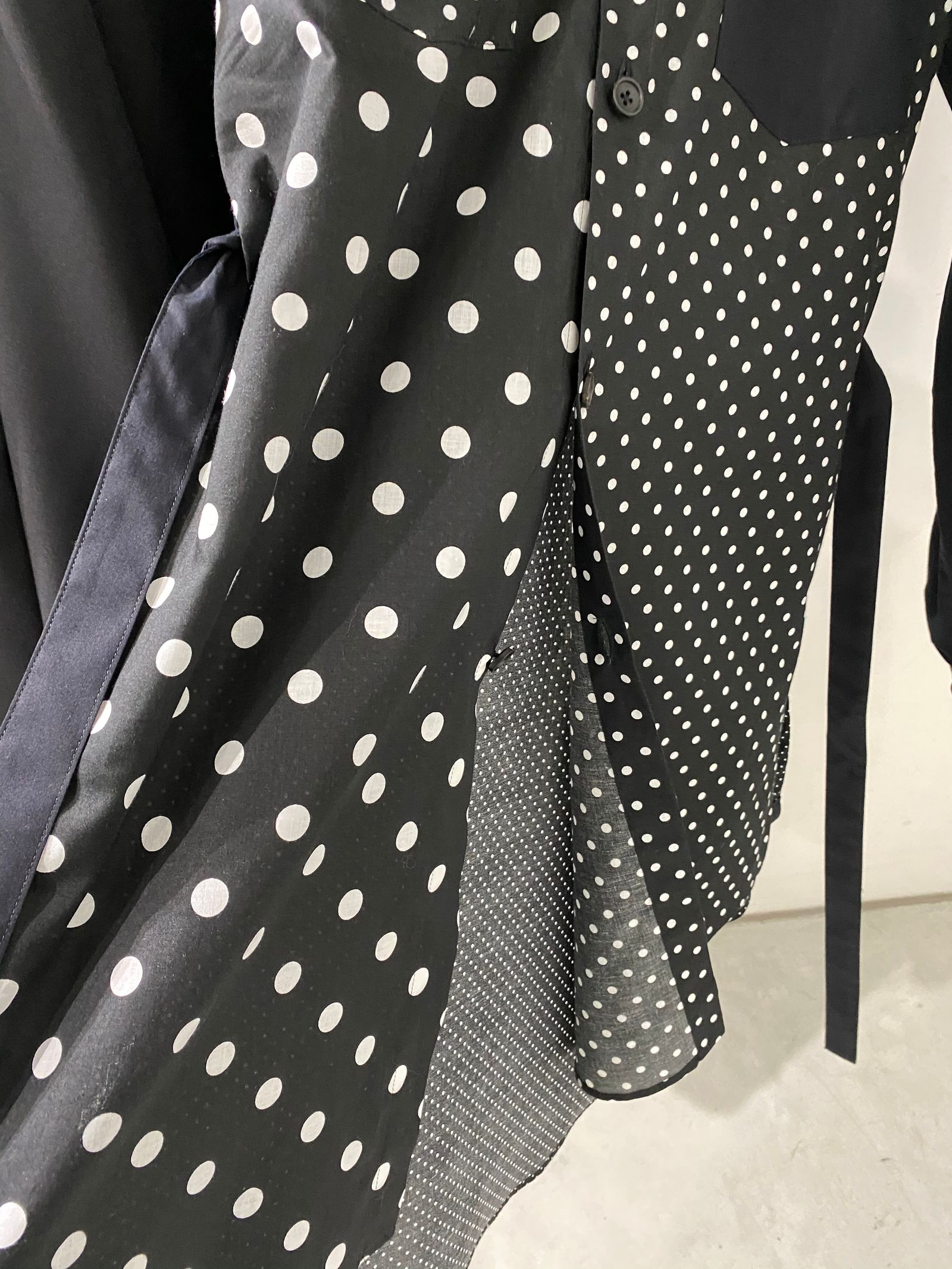 《予約品》 Shirts シャツ CrazyDotLoan / Black 【kiryuyrik】 7月入荷予定