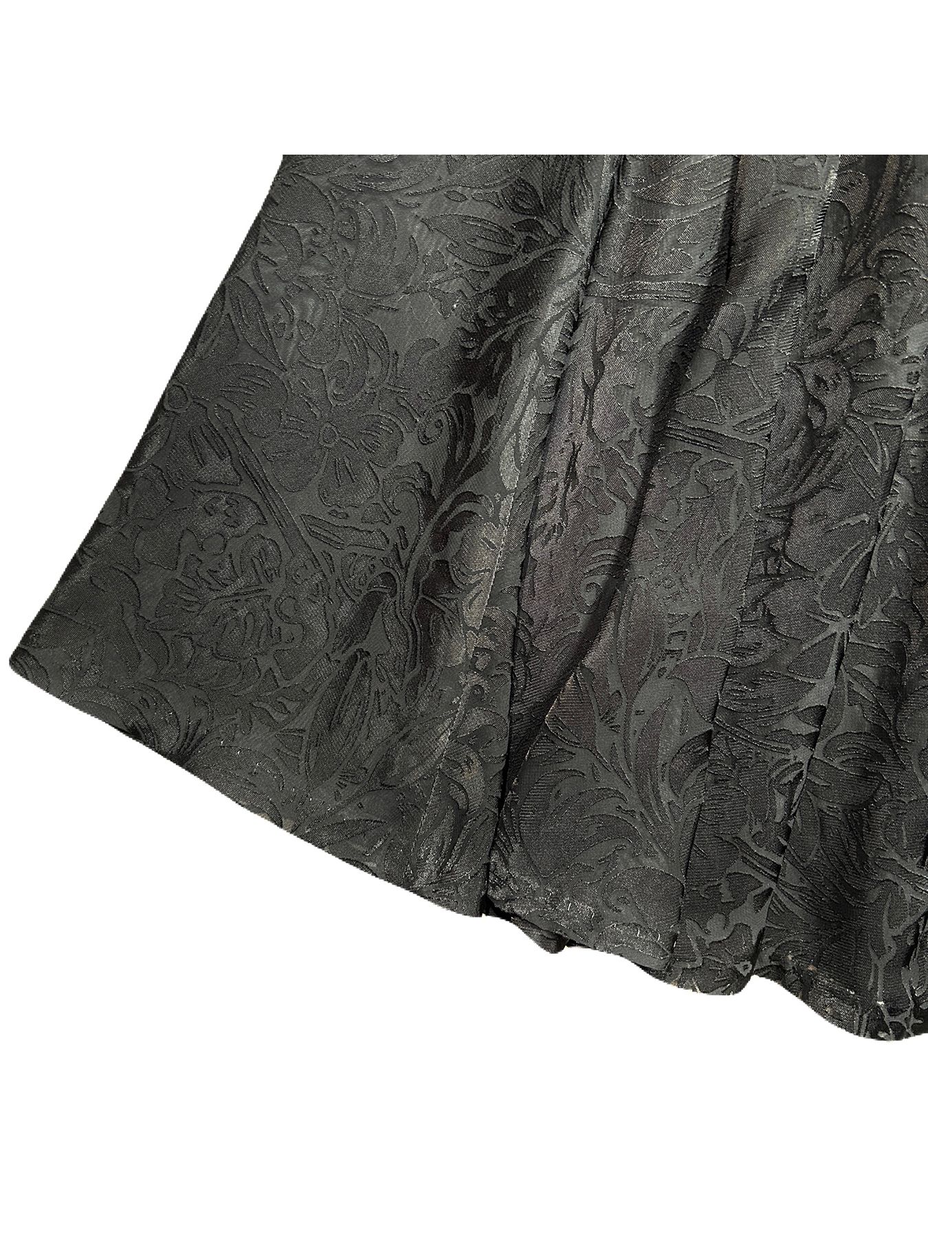 【予約品 8月10日(日) 締切 】WOMENS FLOWER OPAL SKIRT / フラワーオパール スカート / ブラック