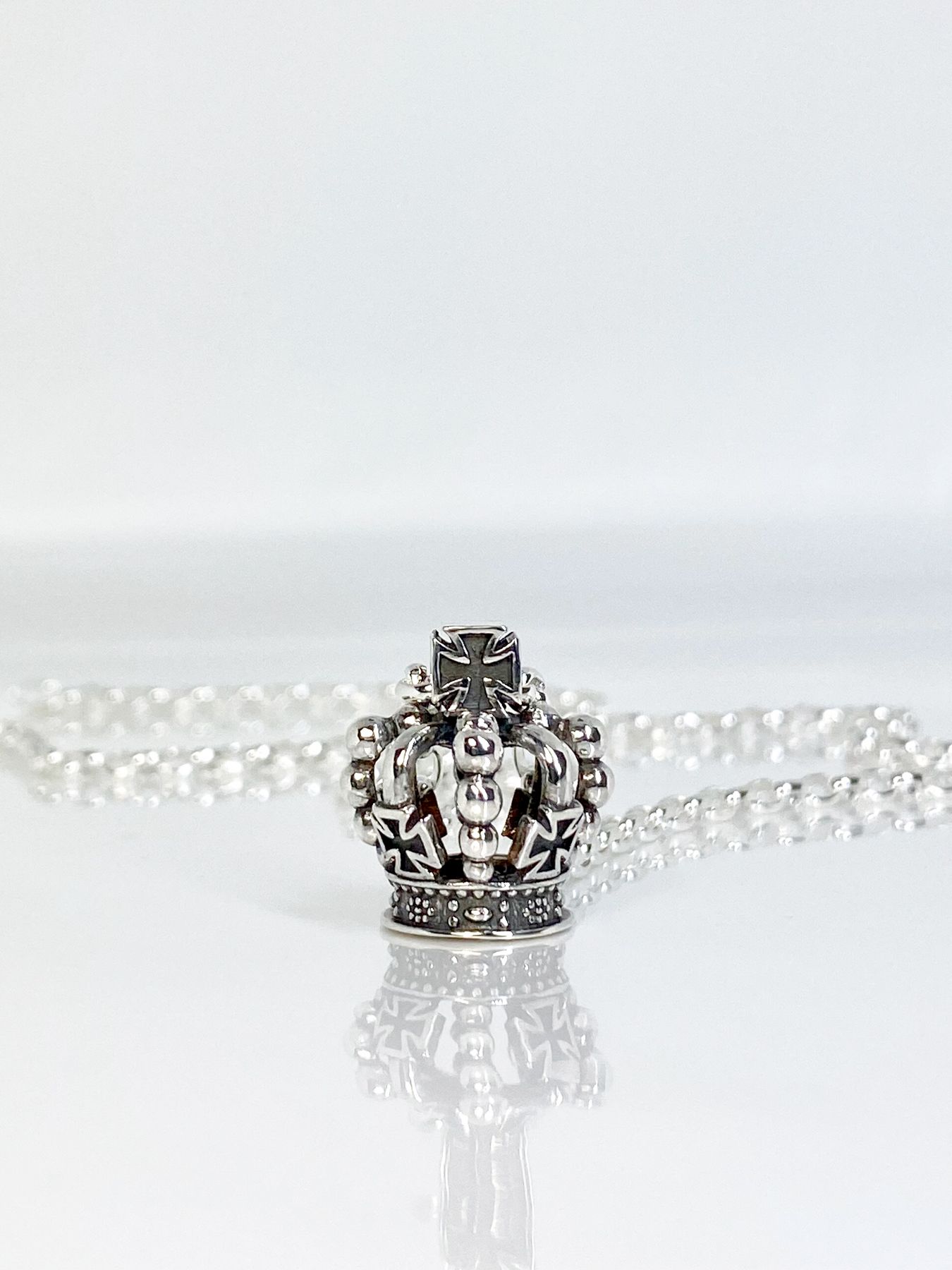 《受注生産》C:CROWN NECKLACE / Cクラウンチェーンネックレス / 注文から1～2週間後入荷予定