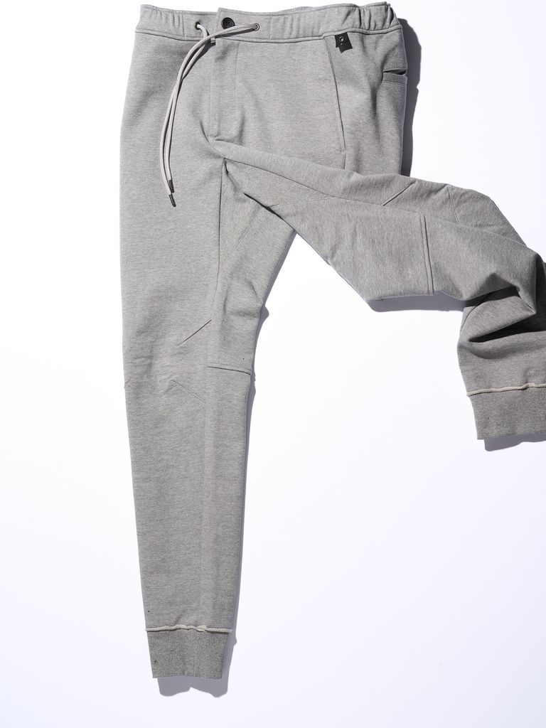 wjk - 【予約品】 basic rib sweat pants / スウェットパンツ / グレー | BRYAN