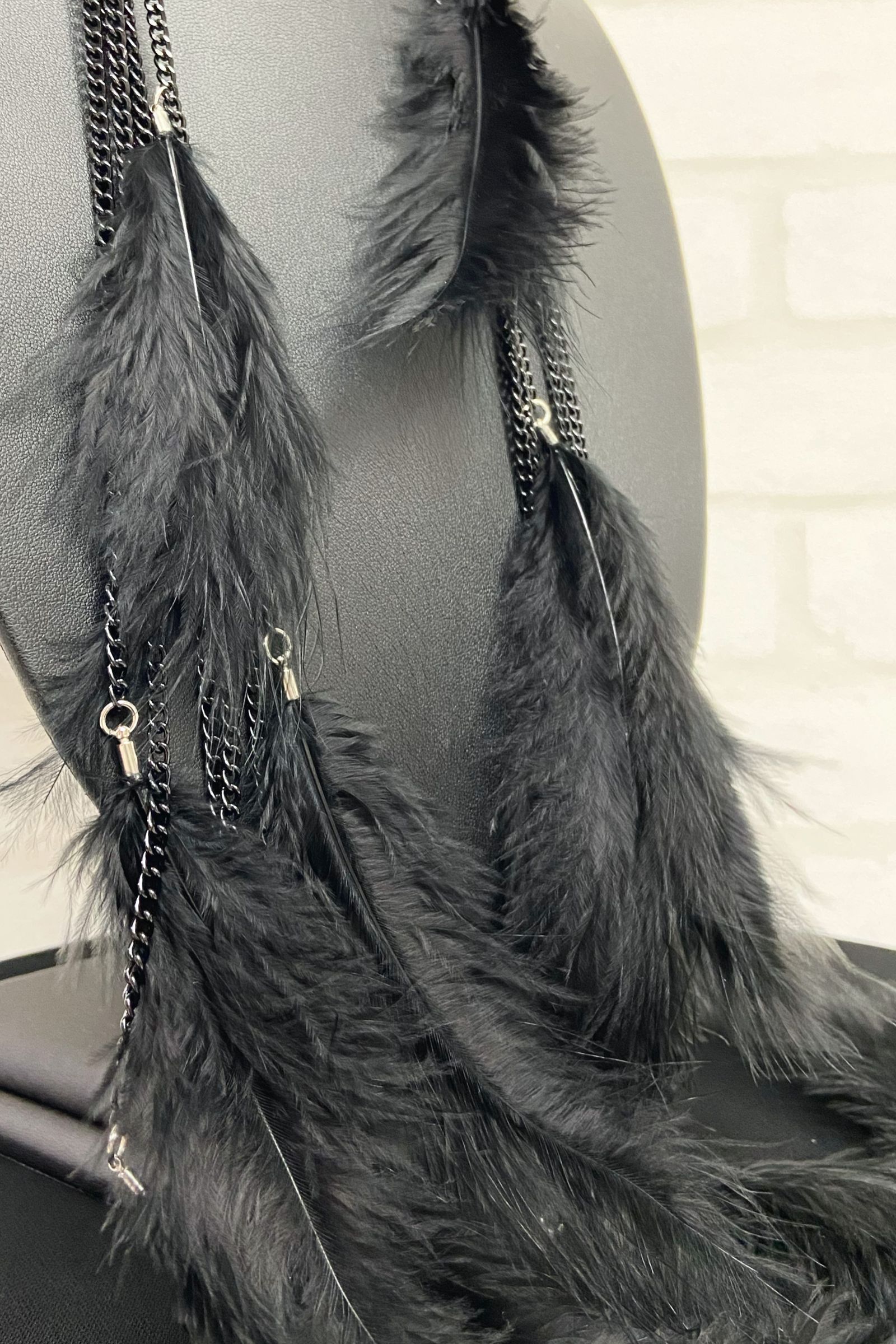 Necklace ネックレス / BLACK 【Ranunculus】
